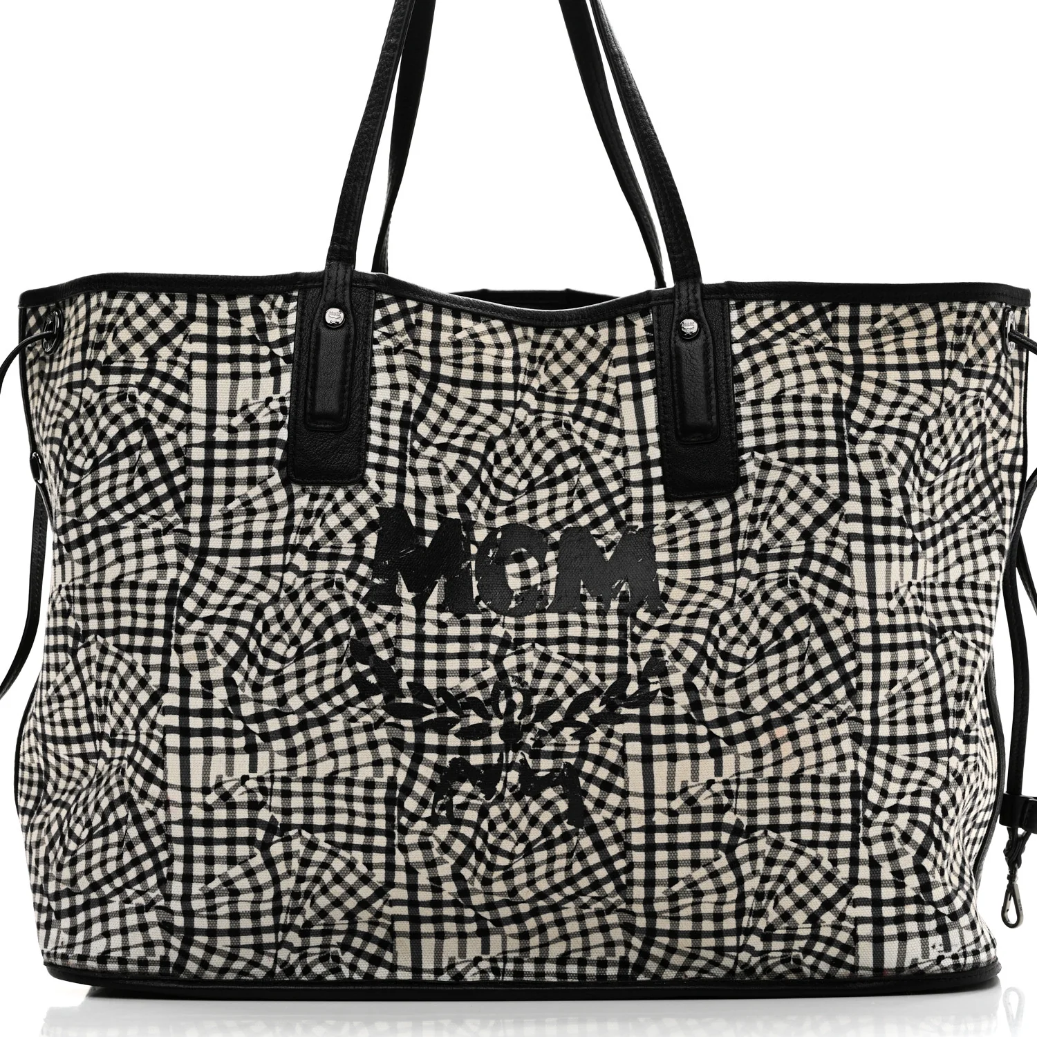 Visetos Large Liz Reversible Shopper Tote Black - Image 12