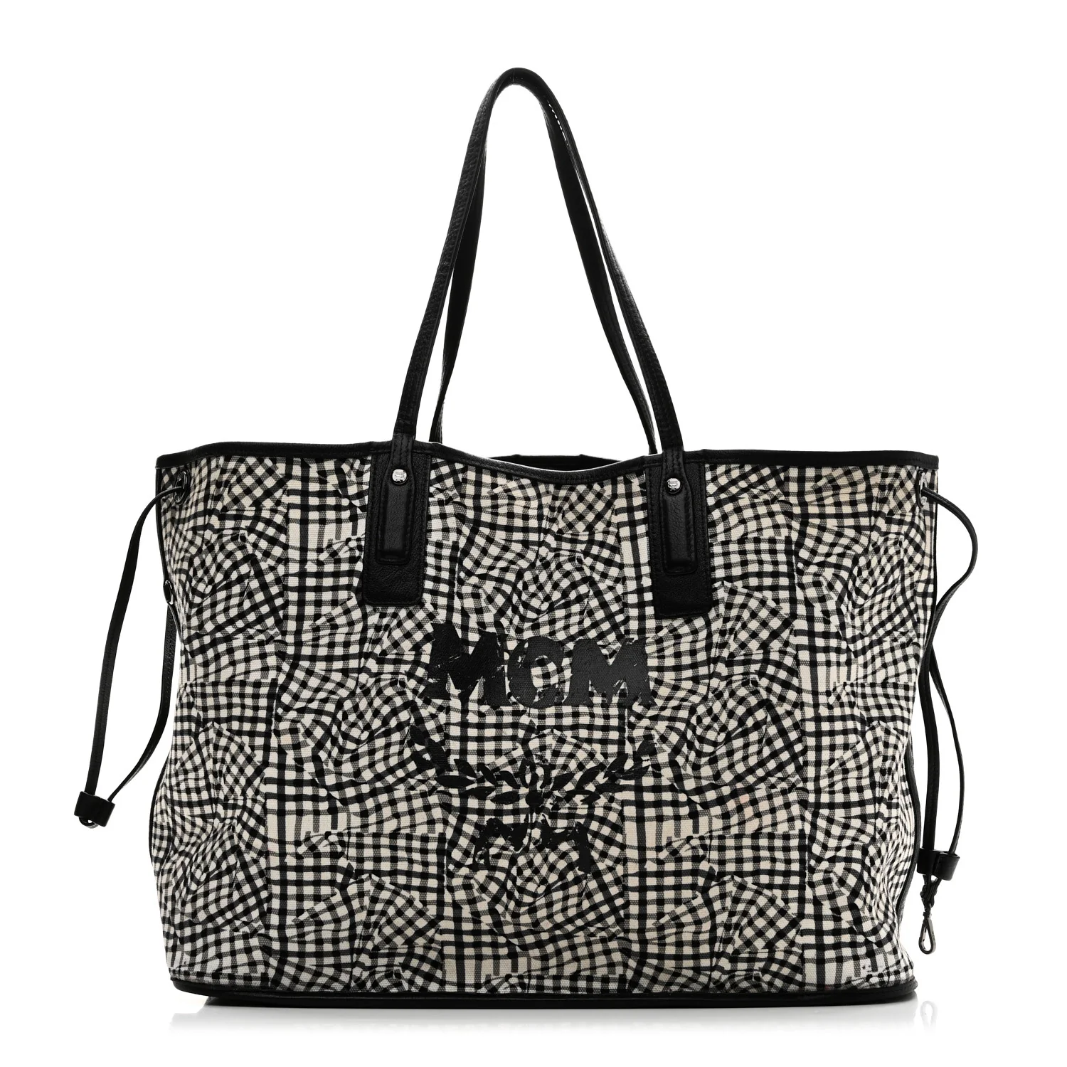 Visetos Large Liz Reversible Shopper Tote Black - Image 3