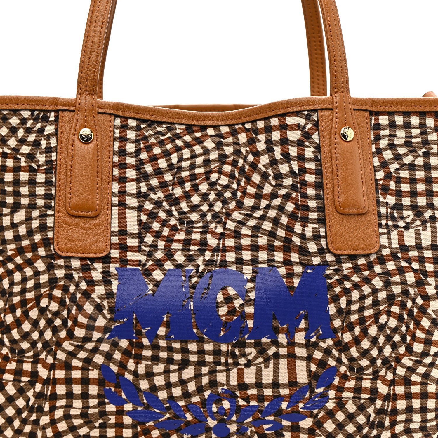 Visetos Large Liz Reversible Shopper Tote Cognac - Image 10