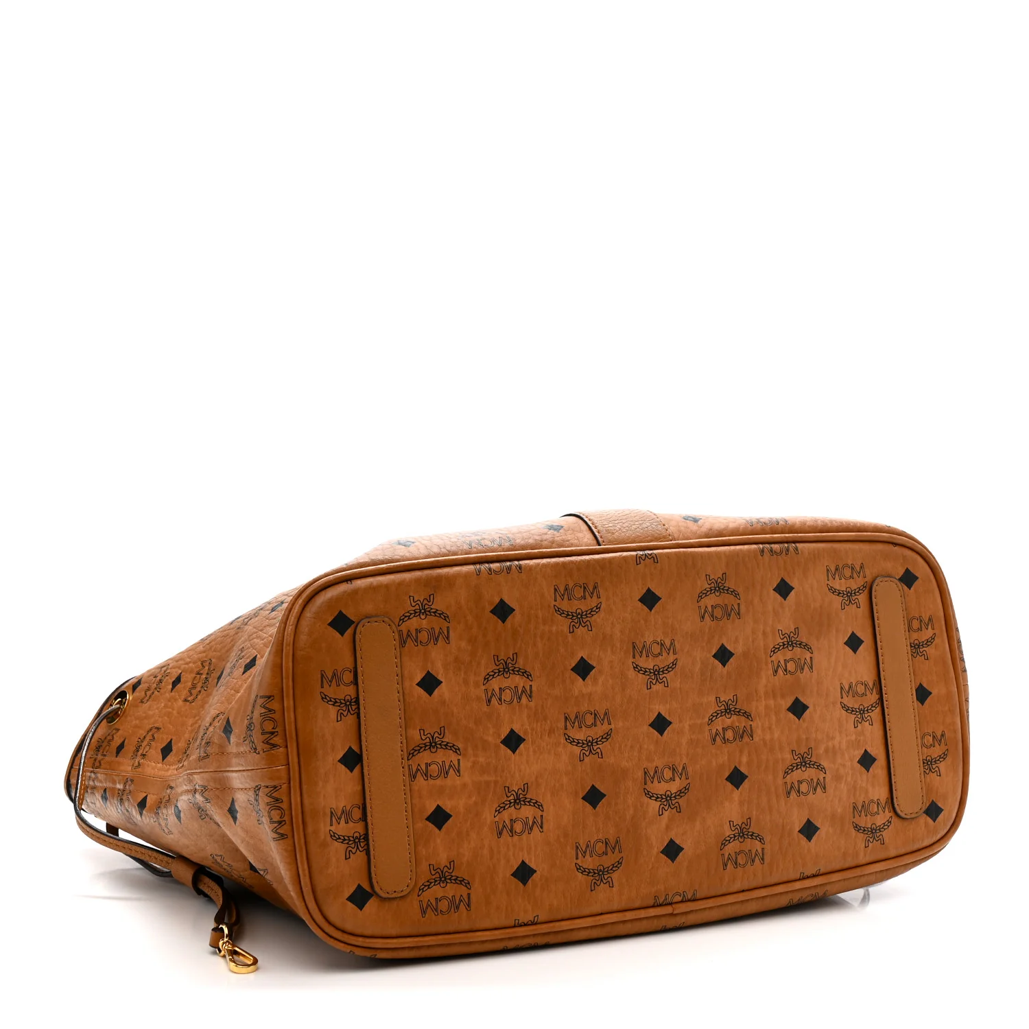 Visetos Large Liz Reversible Shopper Tote Cognac - Image 6