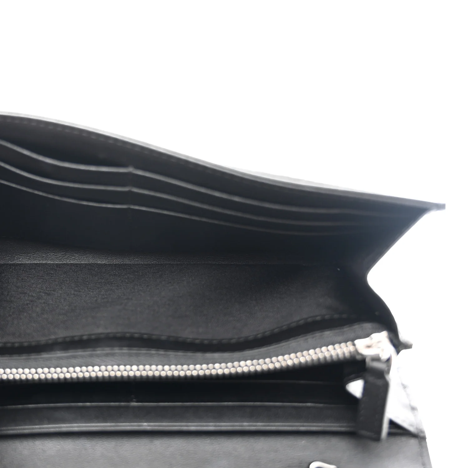 Visetos Large Patricia Wallet On Chain Black - Image 5