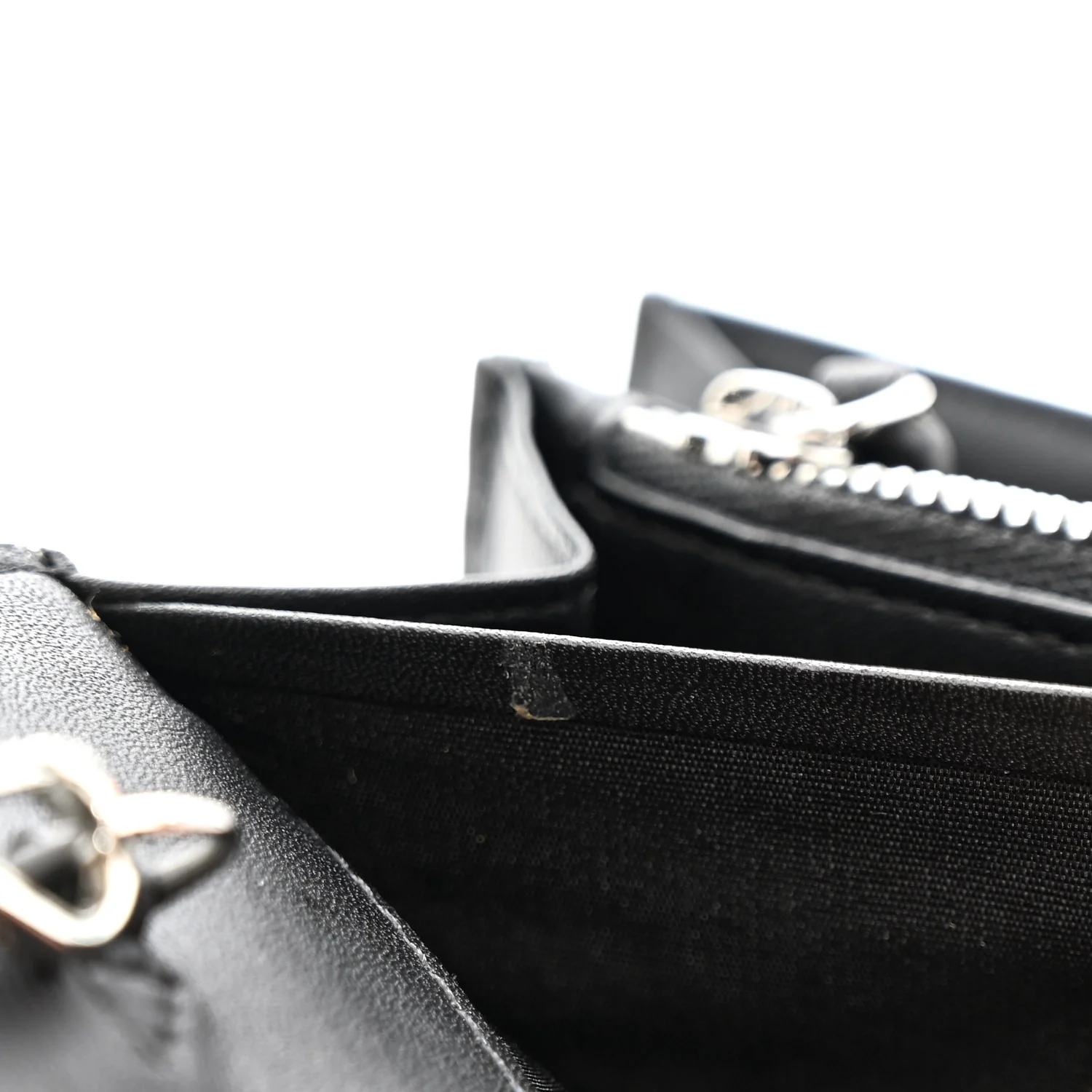 Visetos Large Patricia Wallet On Chain Black - Image 10