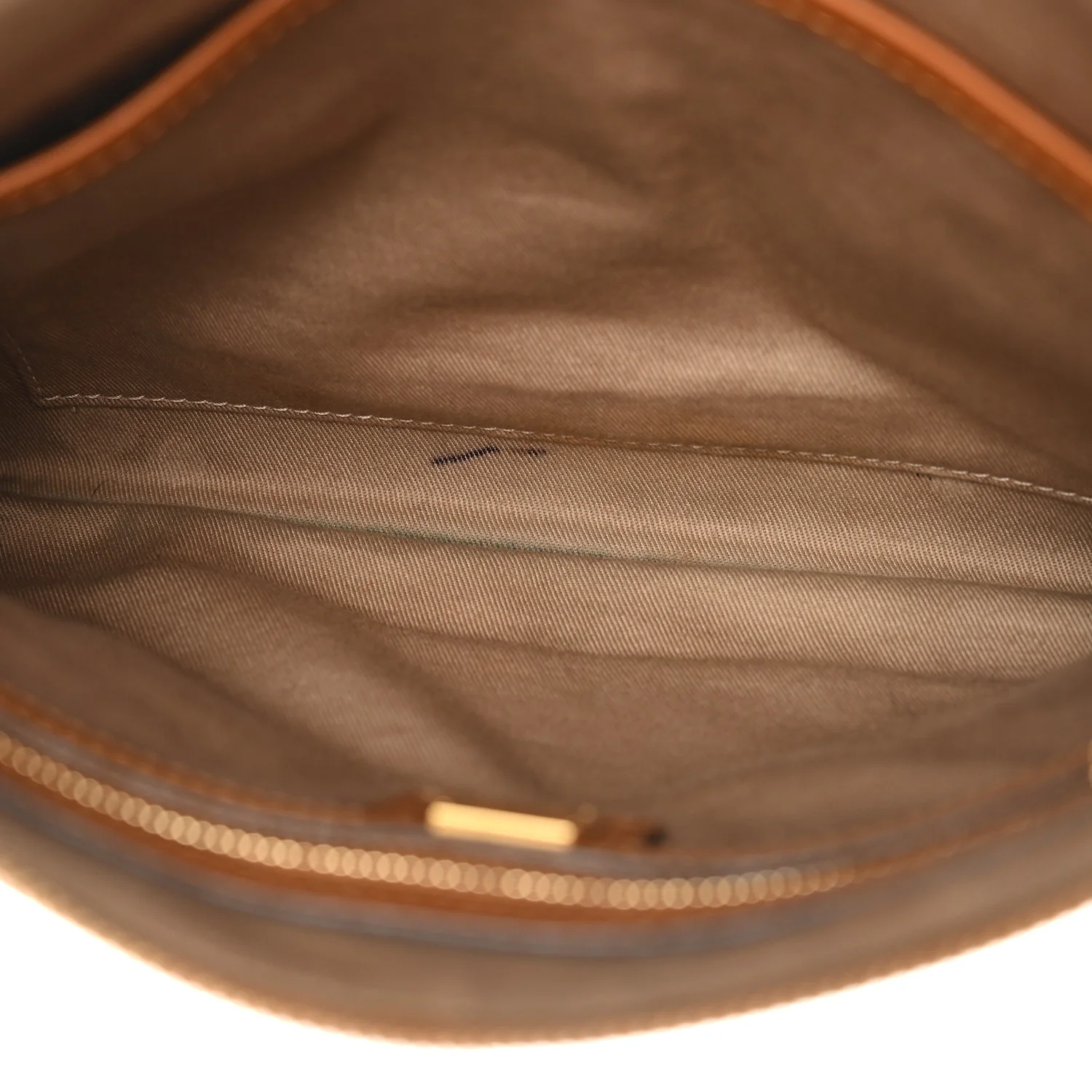 Visetos Medium Crossbody Pouch Cognac - Image 12