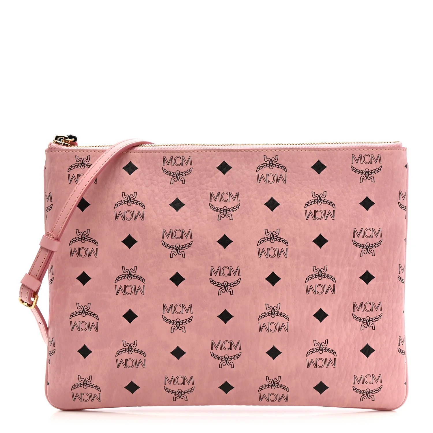 Visetos Medium Crossbody Pouch Soft Pink