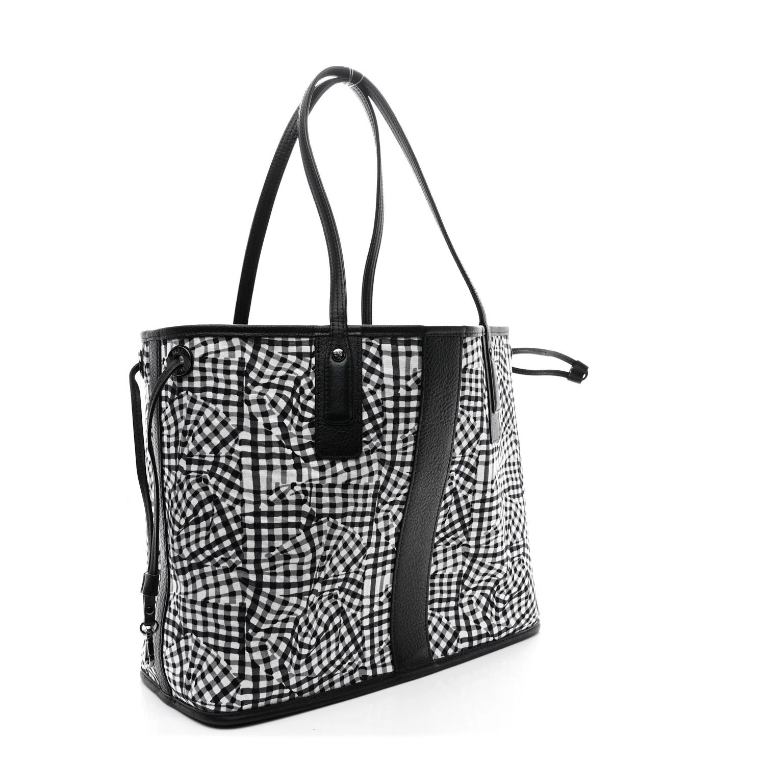 Visetos Medium Liz Reversible Shopper Tote Black - Image 5