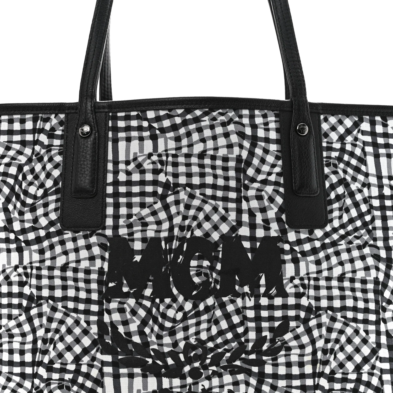 Visetos Medium Liz Reversible Shopper Tote Black - Image 11