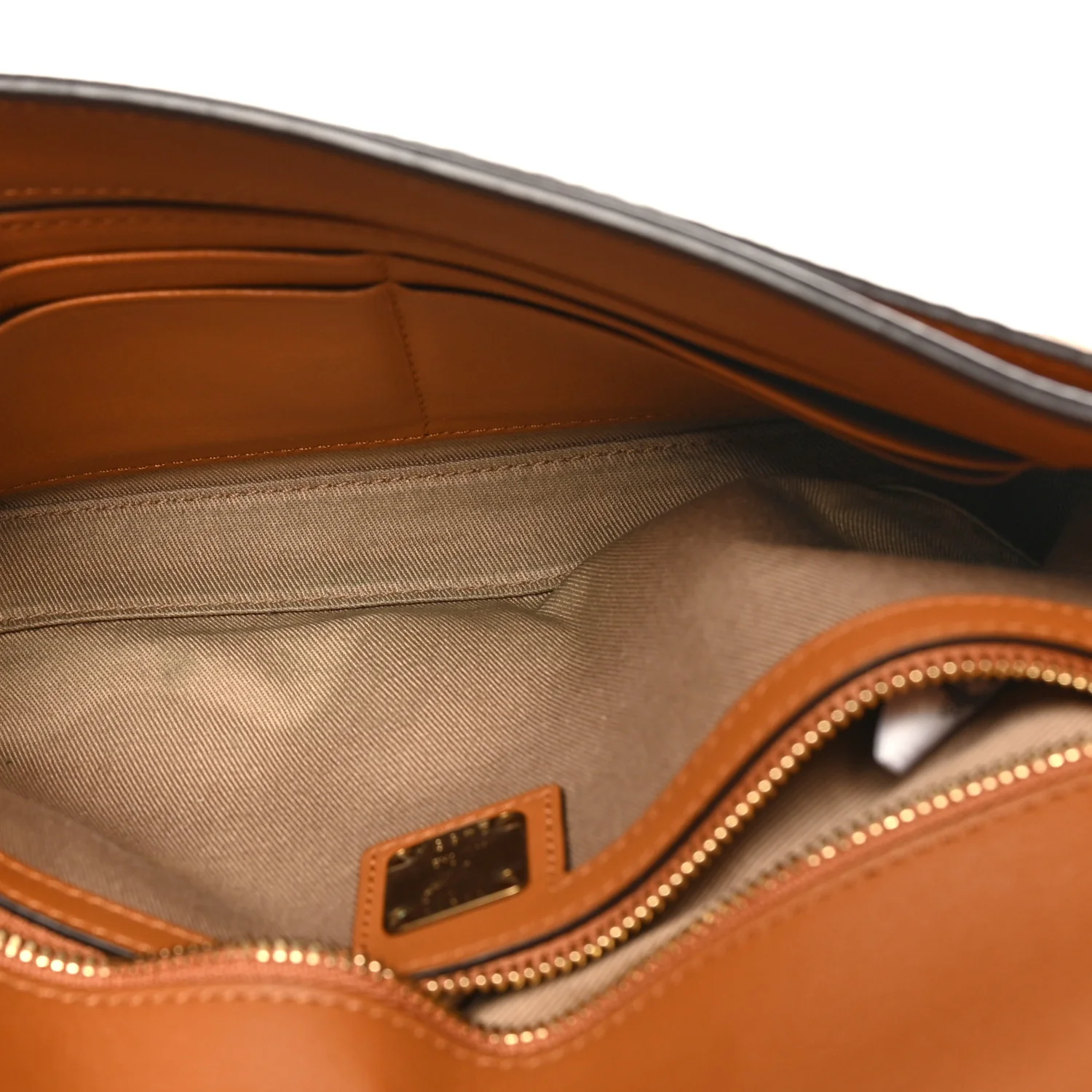 Visetos Medium Patricia Wallet On Chain Cognac - Image 5