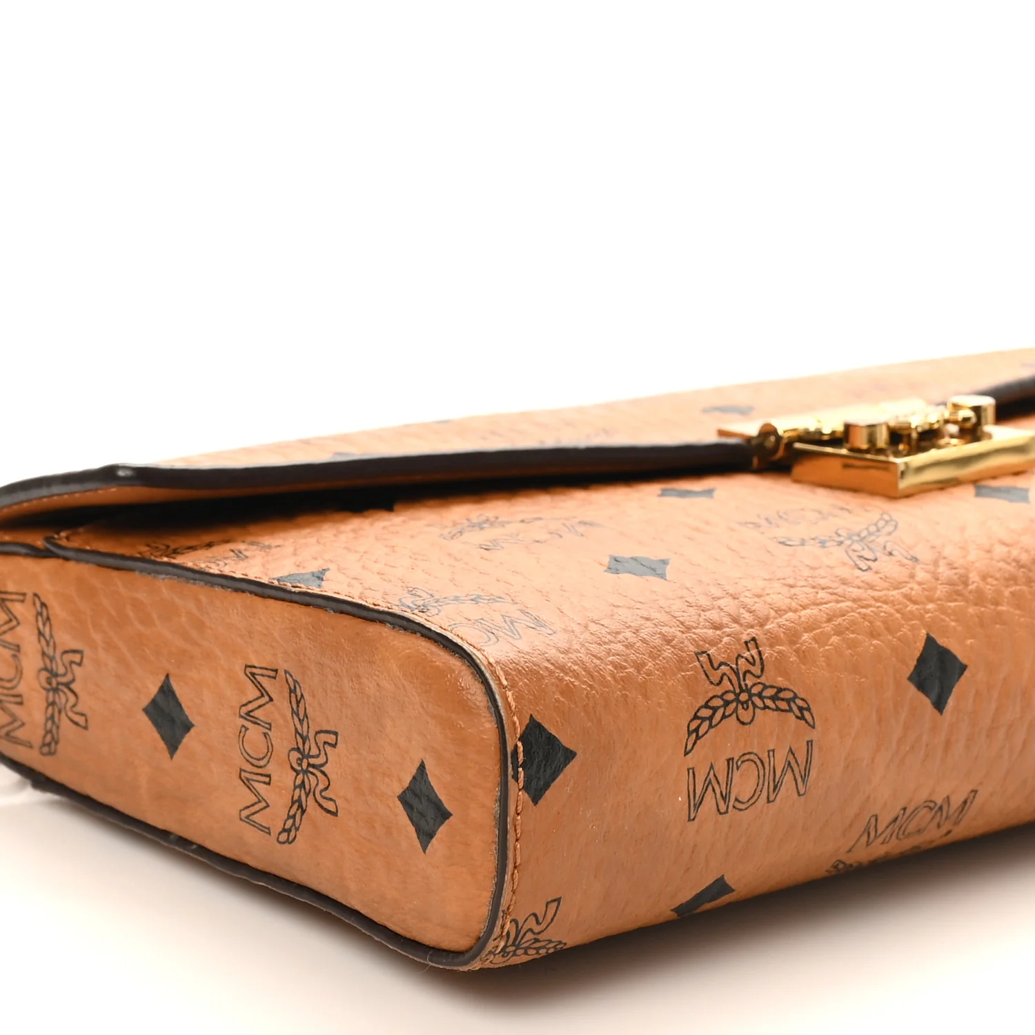 Visetos Medium Patricia Wallet On Chain Cognac - Image 8