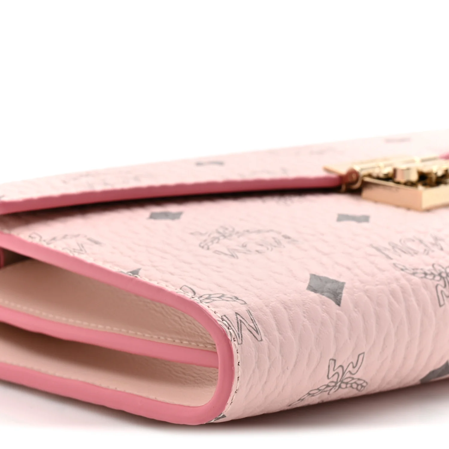 Visetos Medium Patricia Wallet On Chain Soft Pink - Image 10