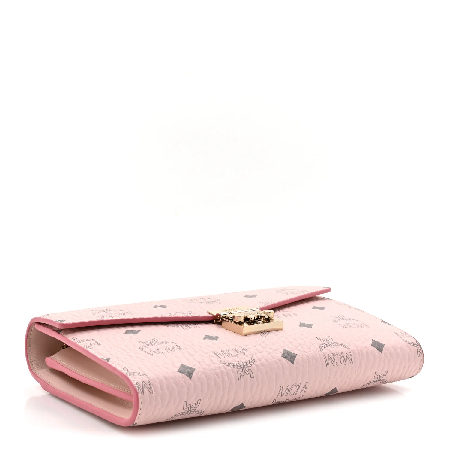 Visetos Medium Patricia Wallet On Chain Soft Pink - Image 4
