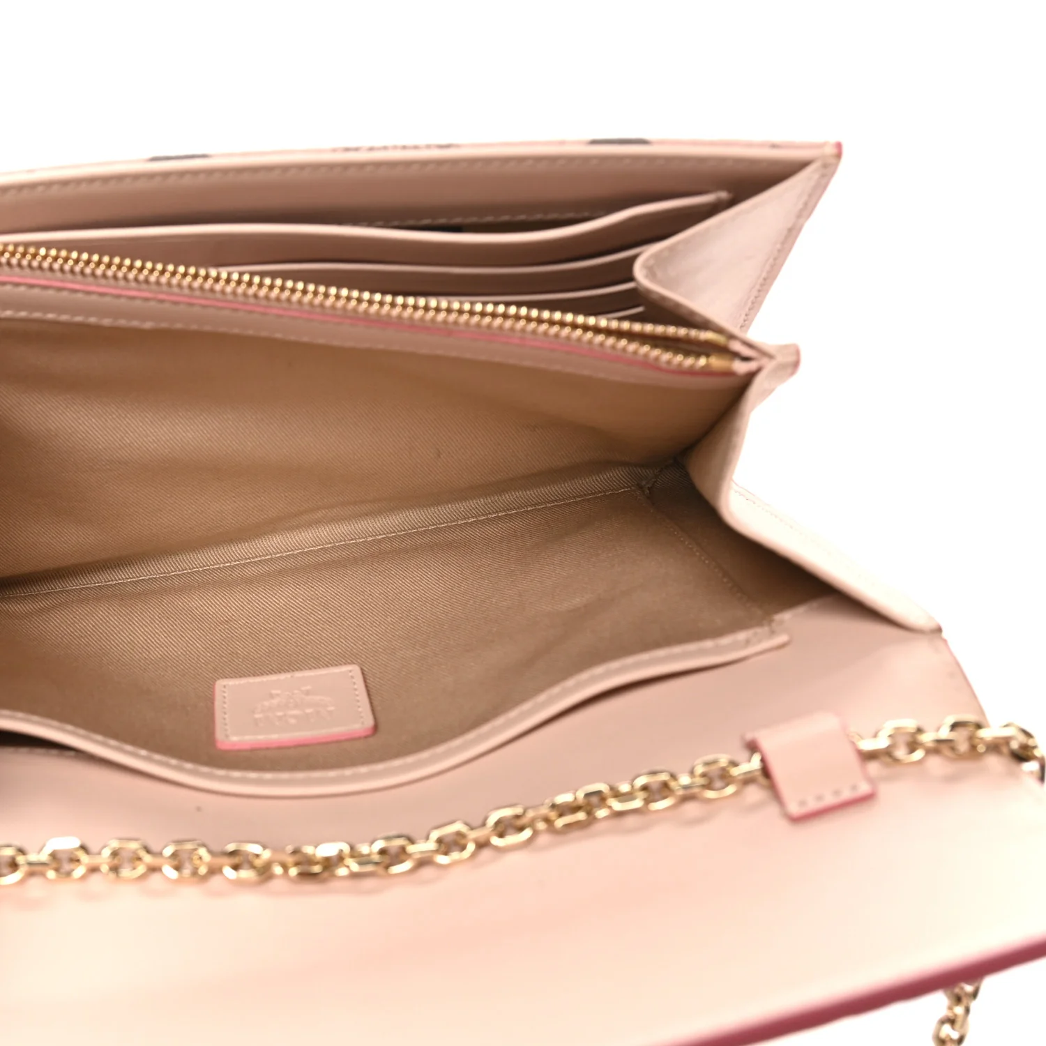 Visetos Medium Patricia Wallet On Chain Soft Pink - Image 6