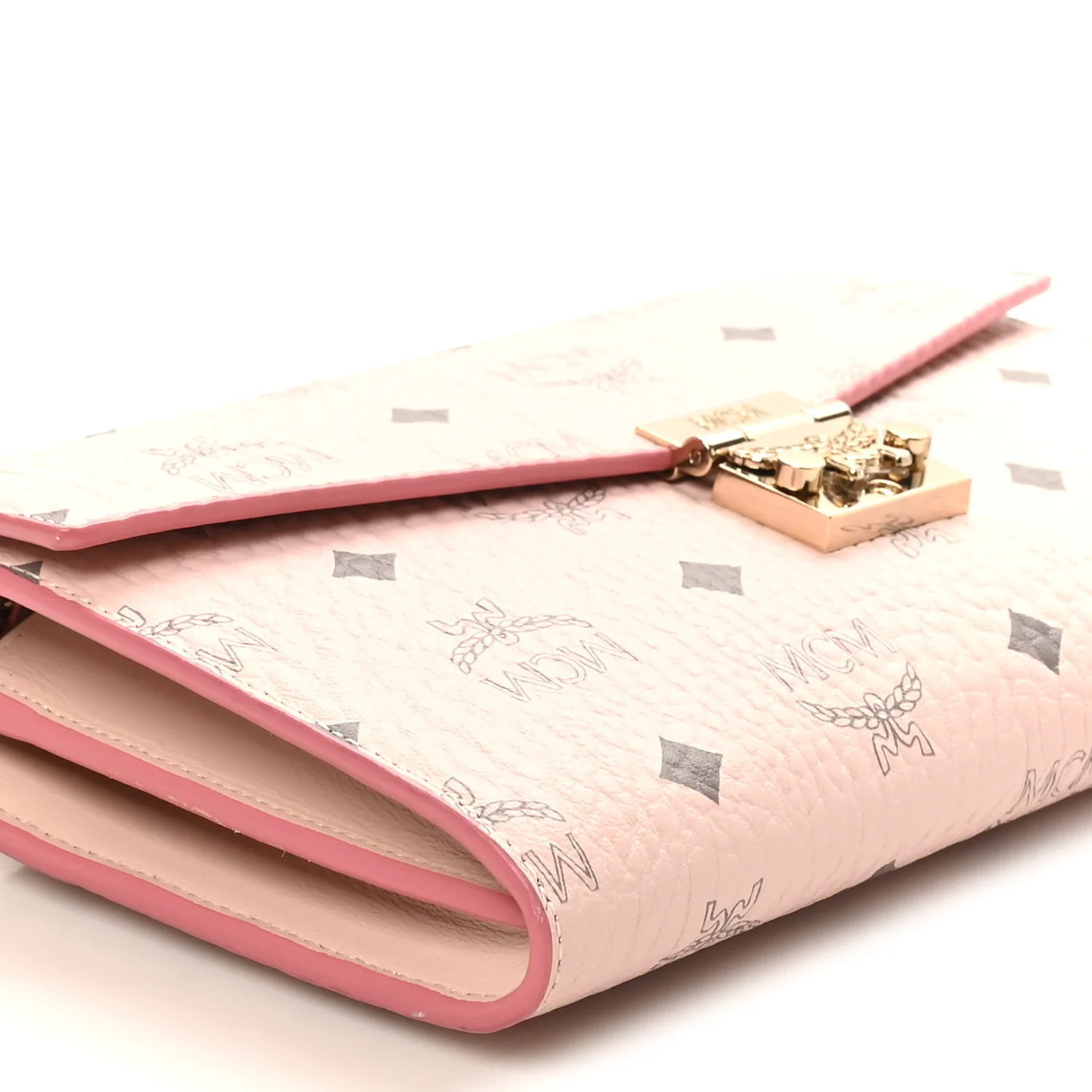 Visetos Medium Patricia Wallet On Chain Soft Pink - Image 9