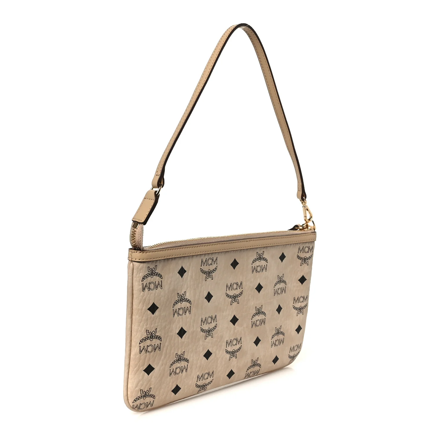 Visetos Medium Pouch Beige - Image 3