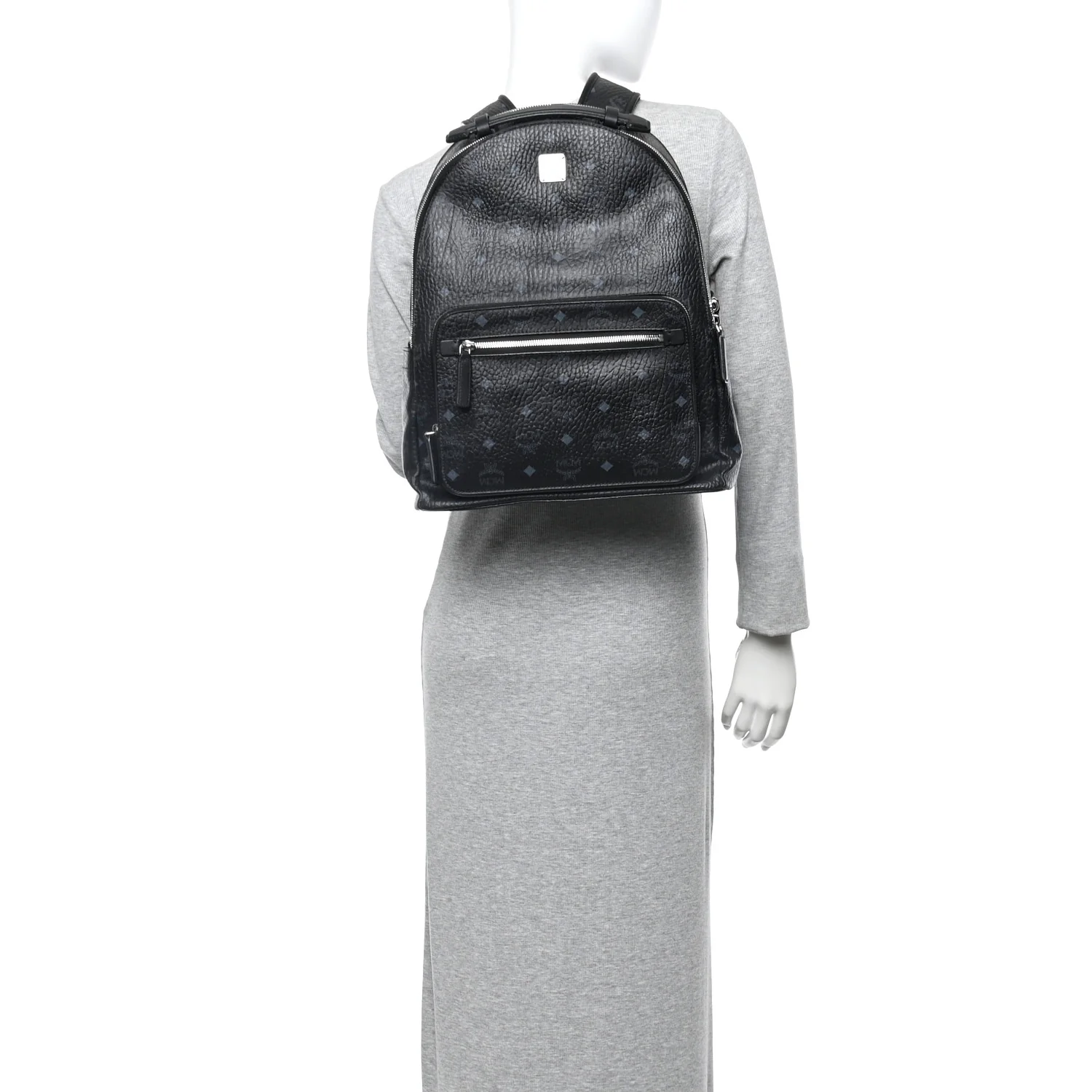 Visetos Medium Stark Backpack Black - Image 2