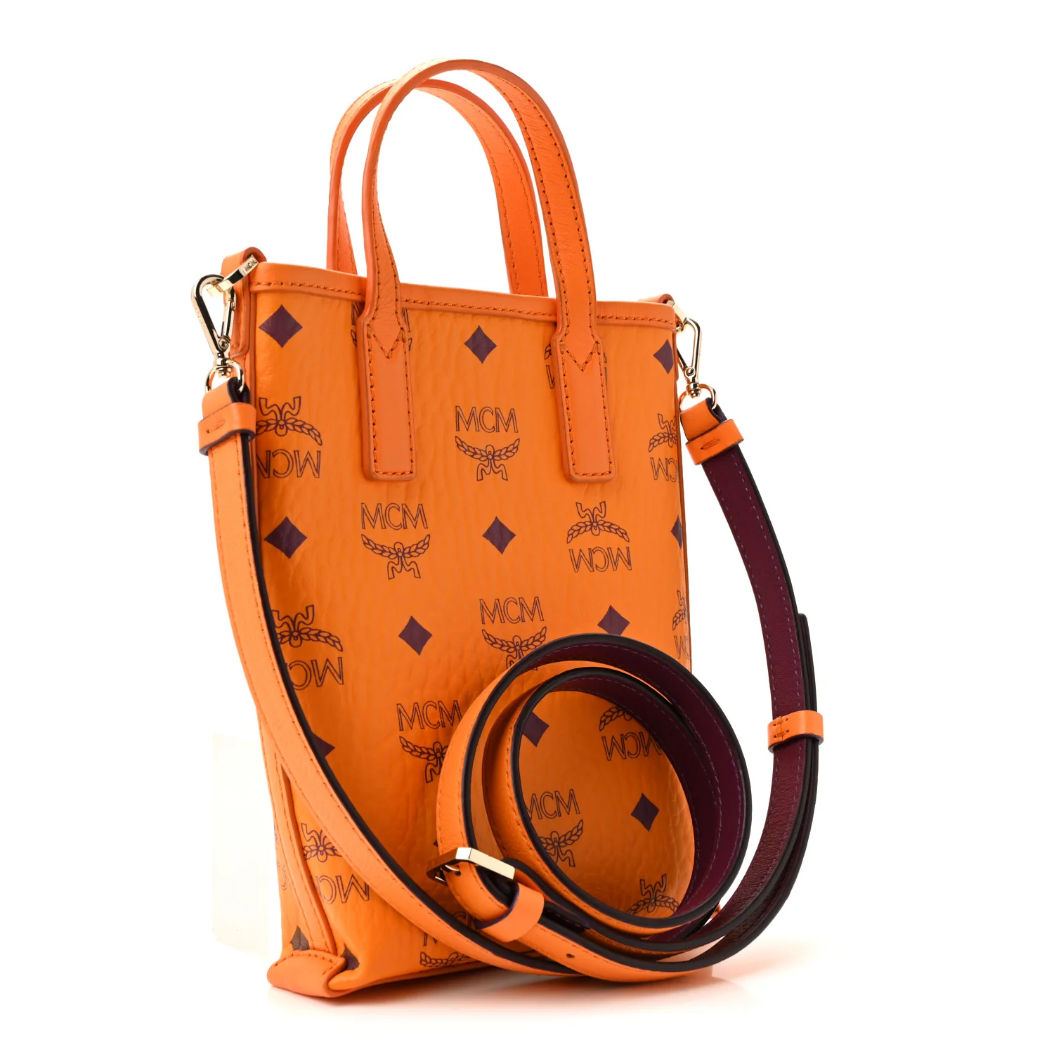 Visetos Mini Aren Tote Orange - Image 5
