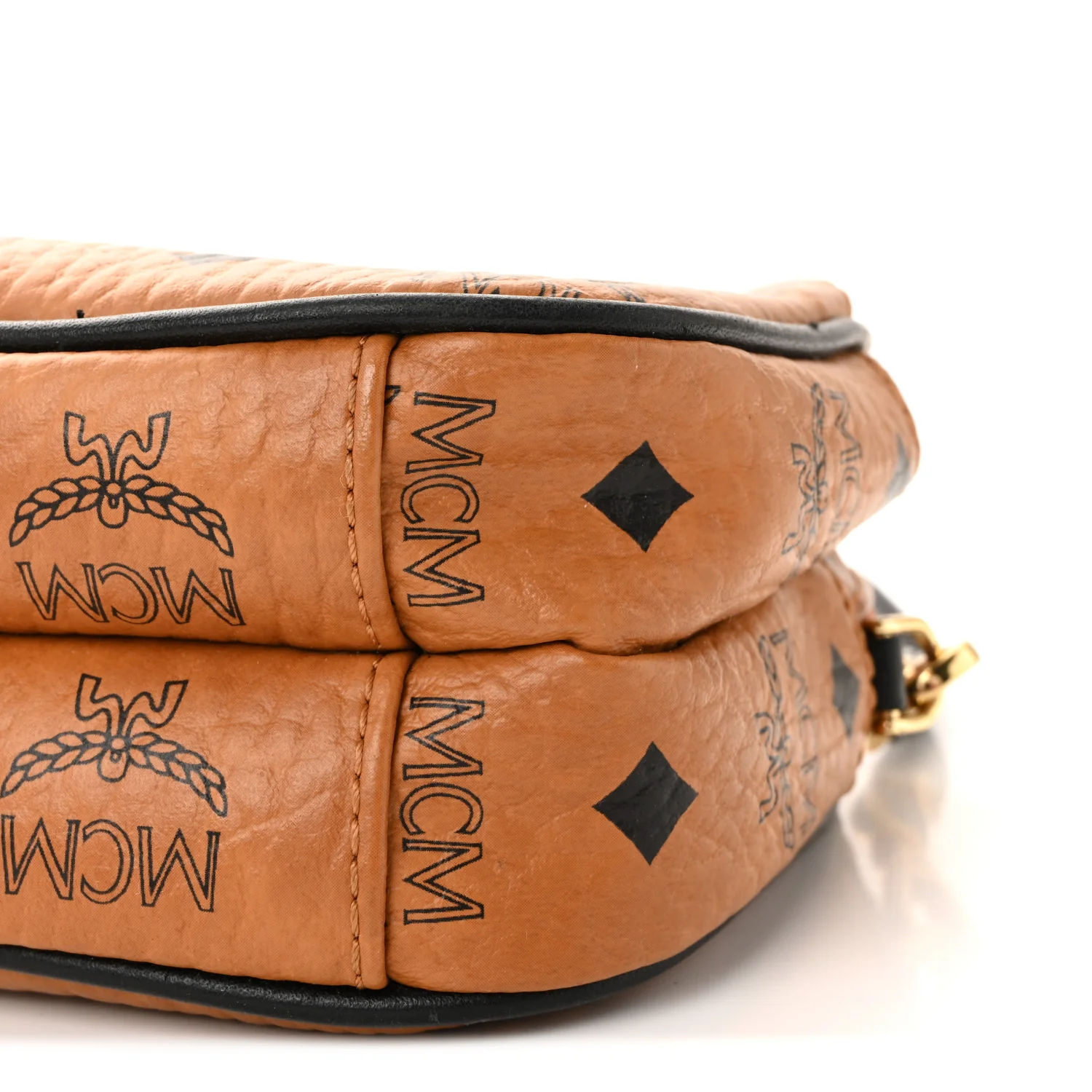 Visetos Mini Camera Crossbody Bag Cognac - Image 10