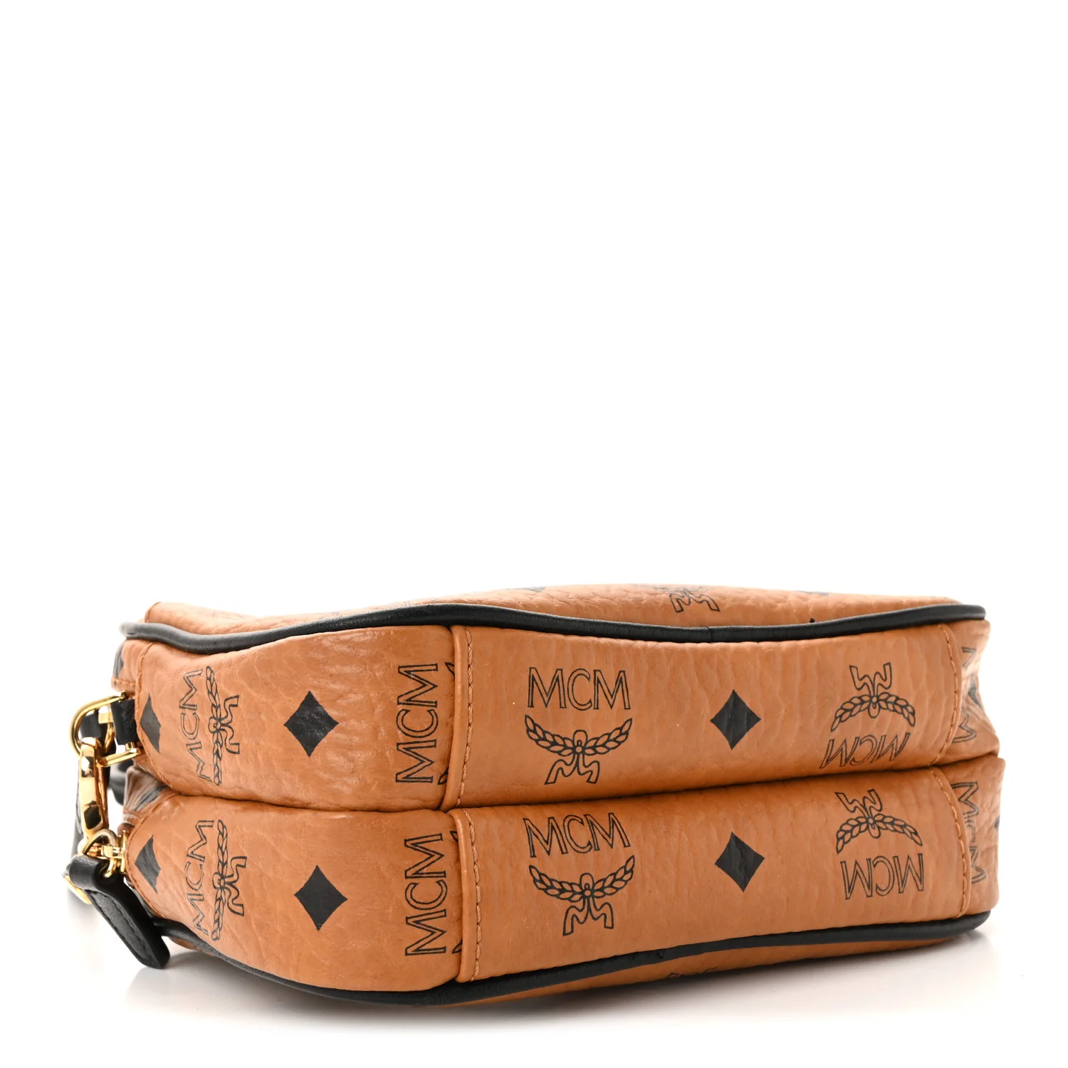 Visetos Mini Camera Crossbody Bag Cognac - Image 4