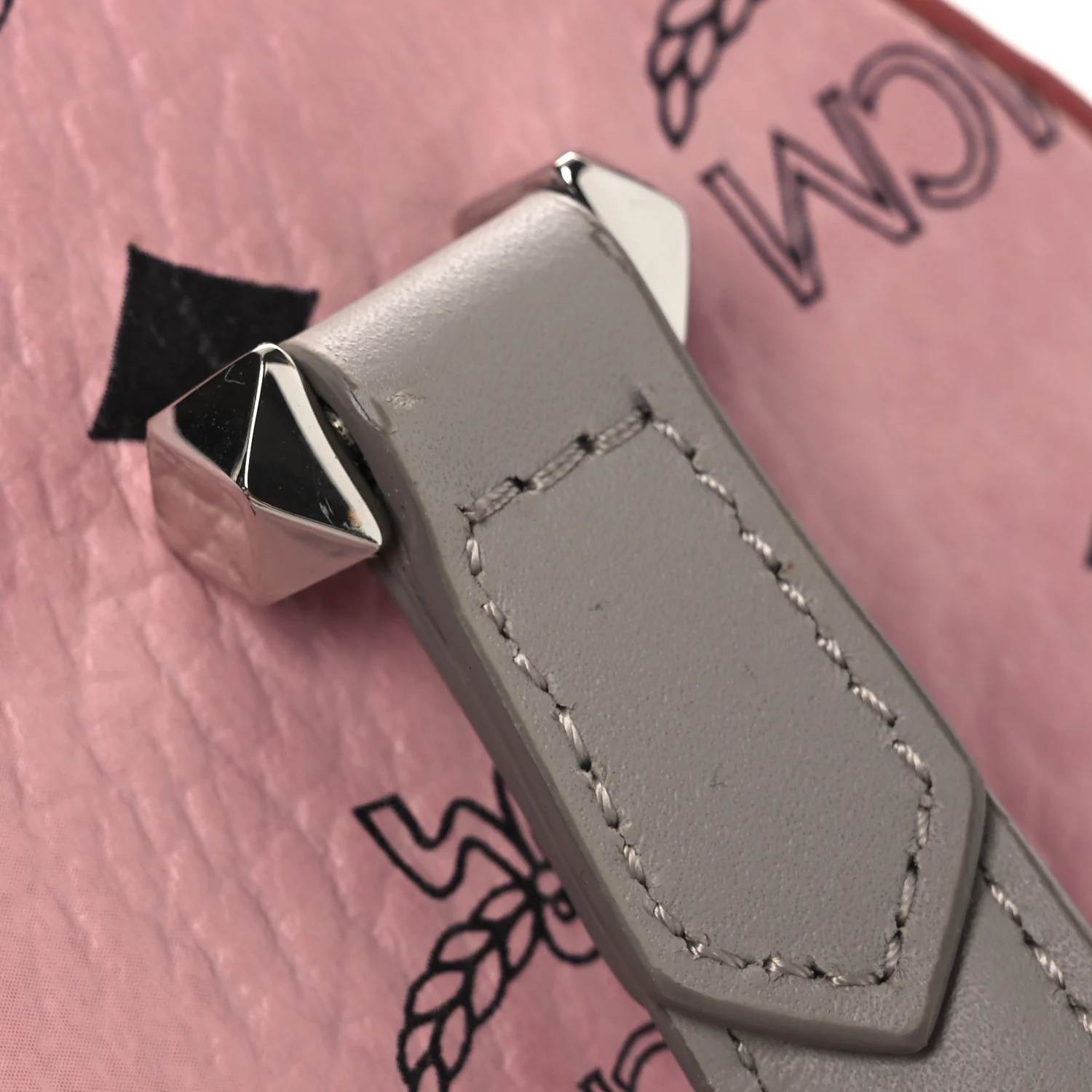 Visetos Mini Half Moon Crossbody Bag Soft Pink - Image 11