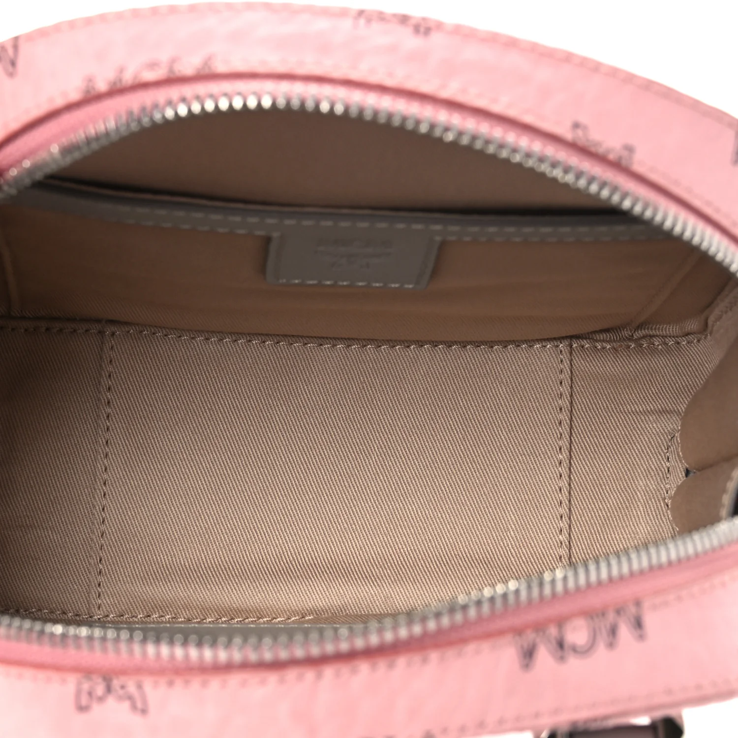 Visetos Mini Half Moon Crossbody Bag Soft Pink - Image 5