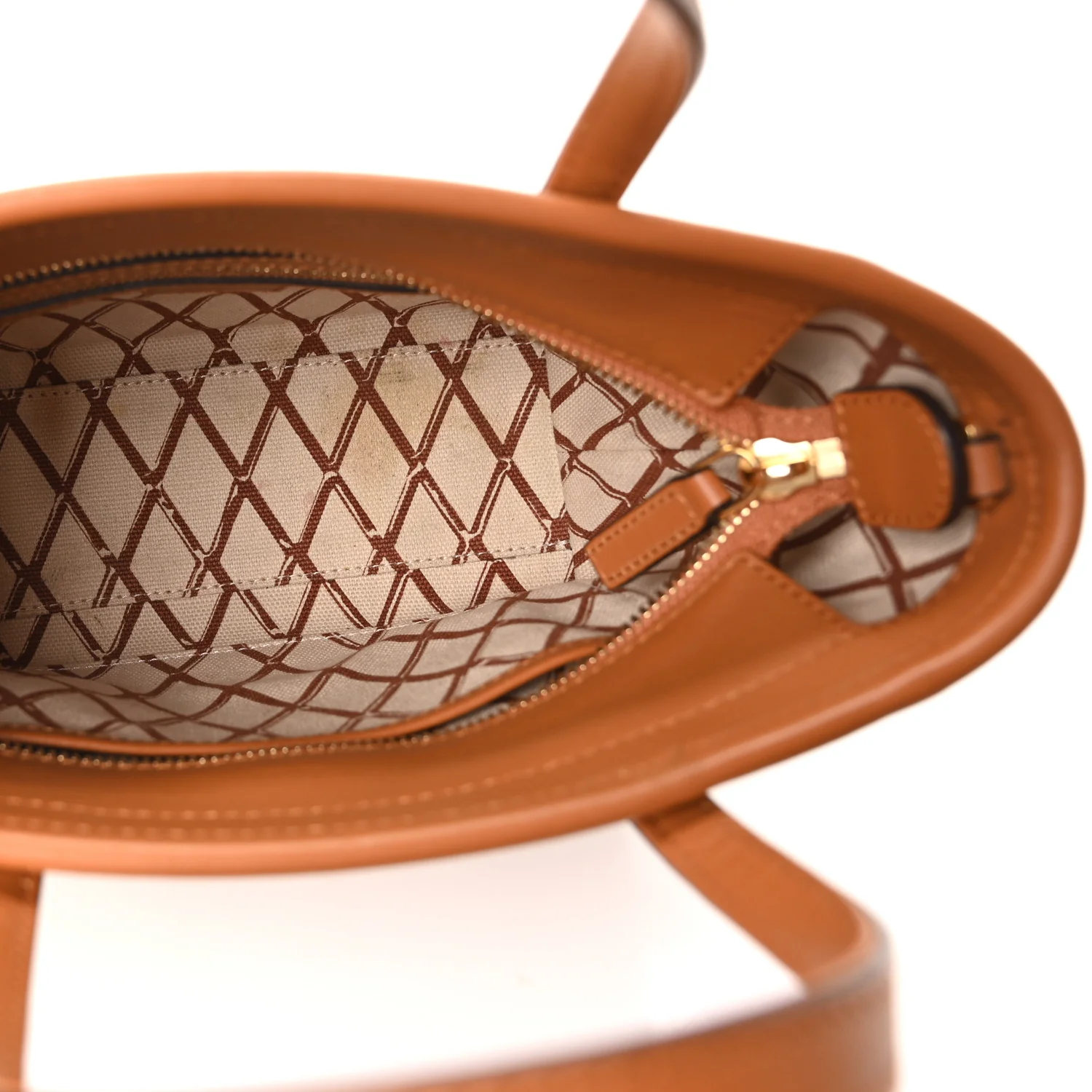 Visetos Mini Toni Shopper Tote Cognac - Image 5