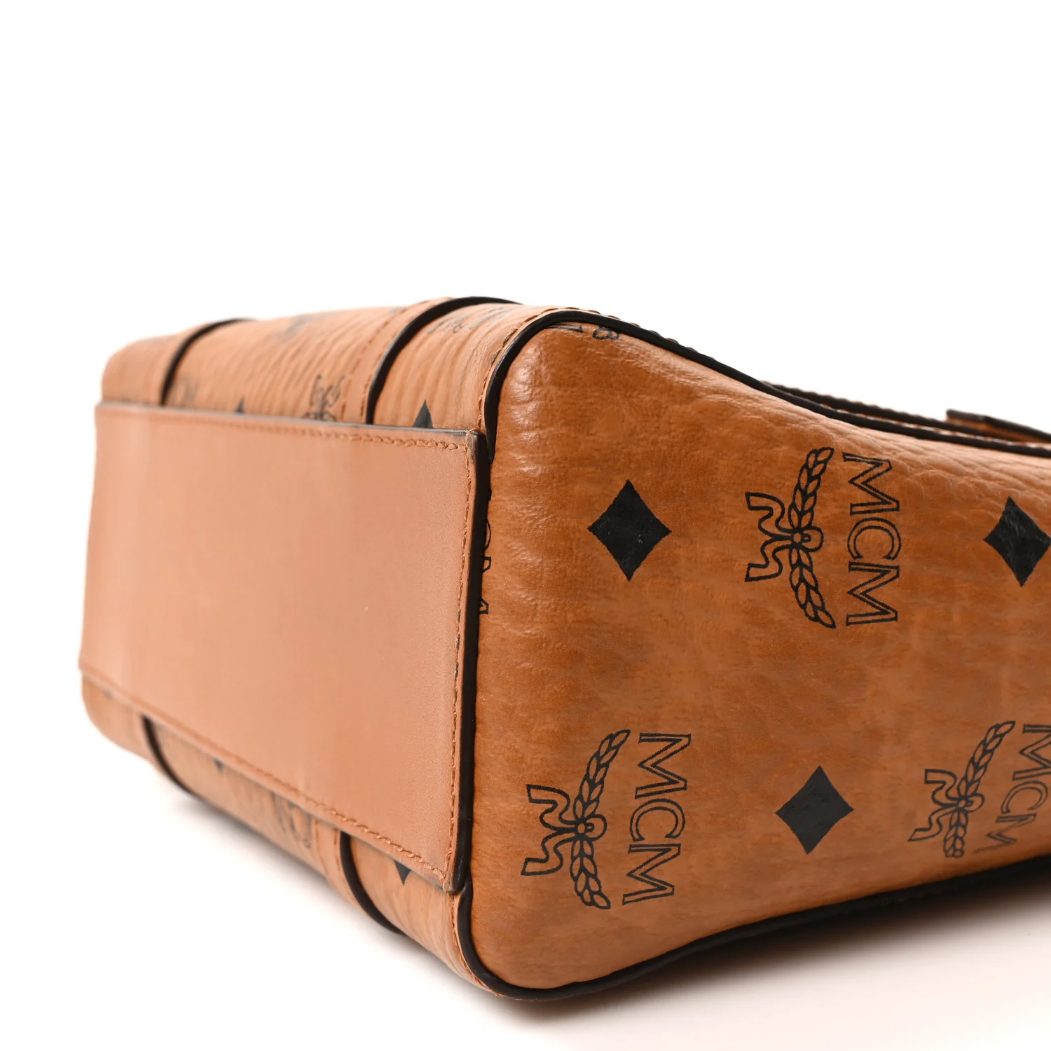 Visetos Mini Toni Shopper Tote Cognac - Image 9
