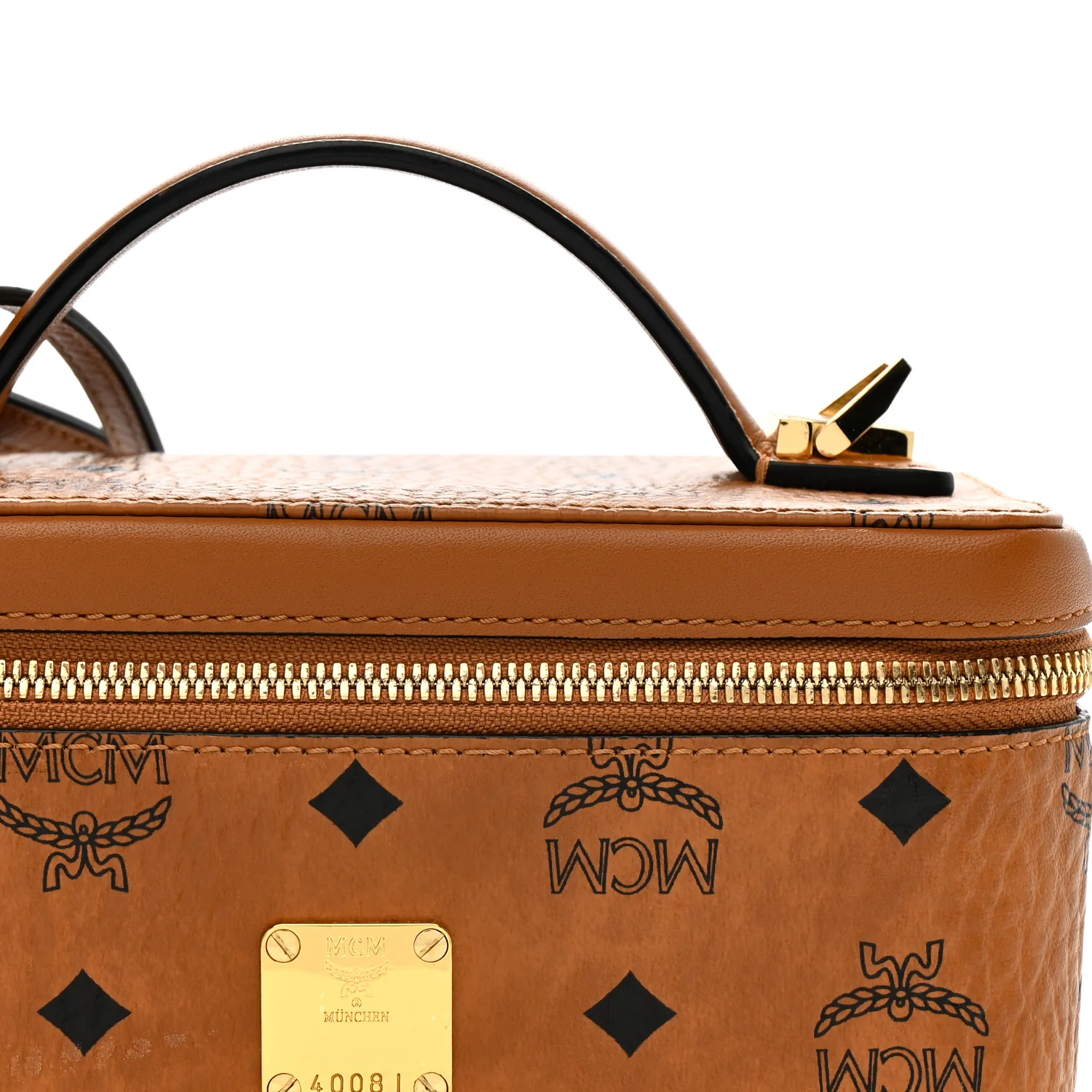 Visetos Rockstar Vanity Case Cognac - Image 7