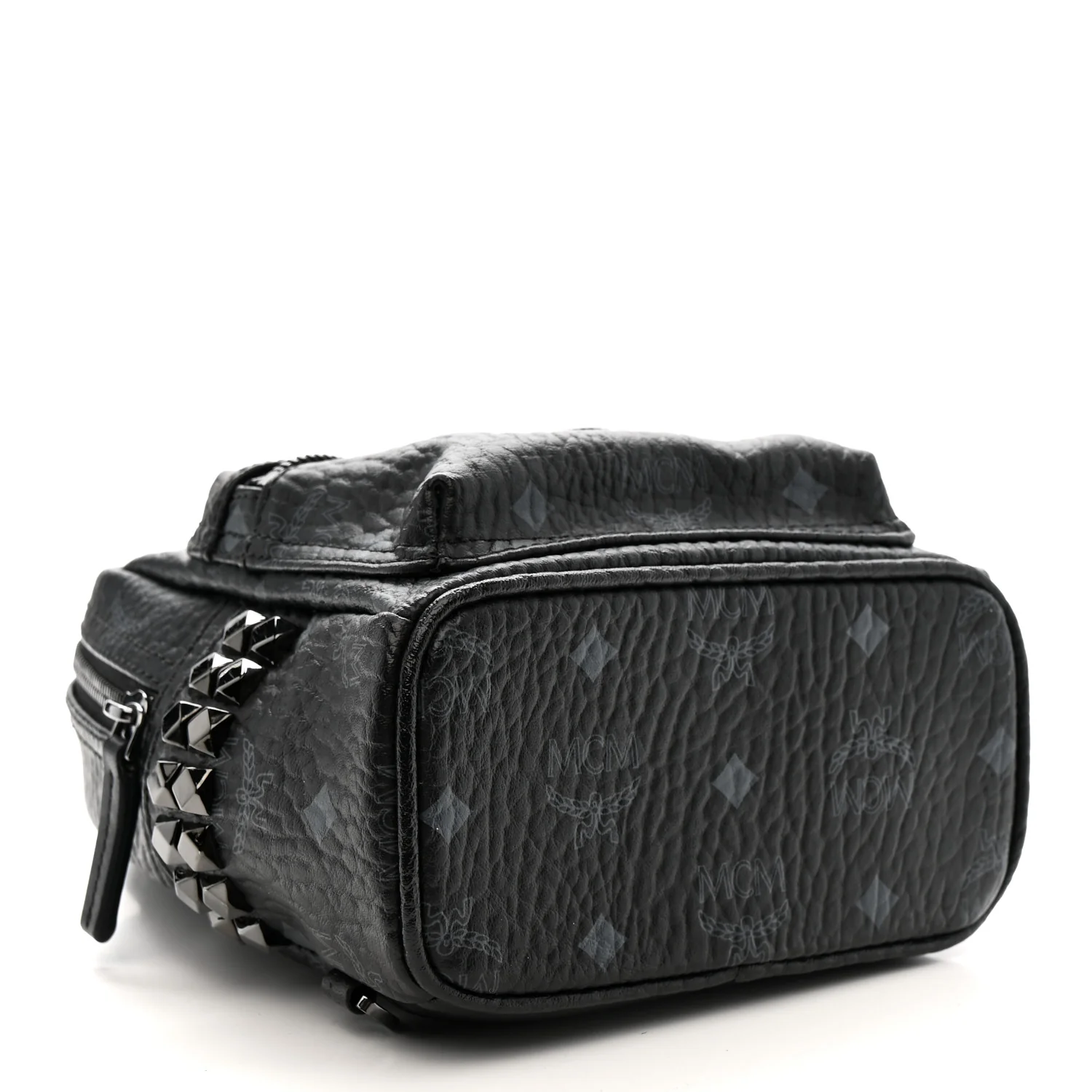 Visetos Side Stud Mini Stark Backpack Black - Image 4