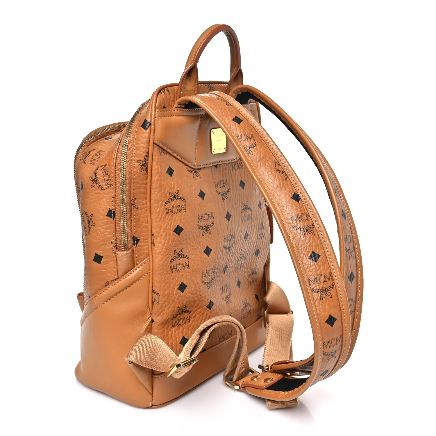 Visetos Small Duke Backpack Cognac - Image 3