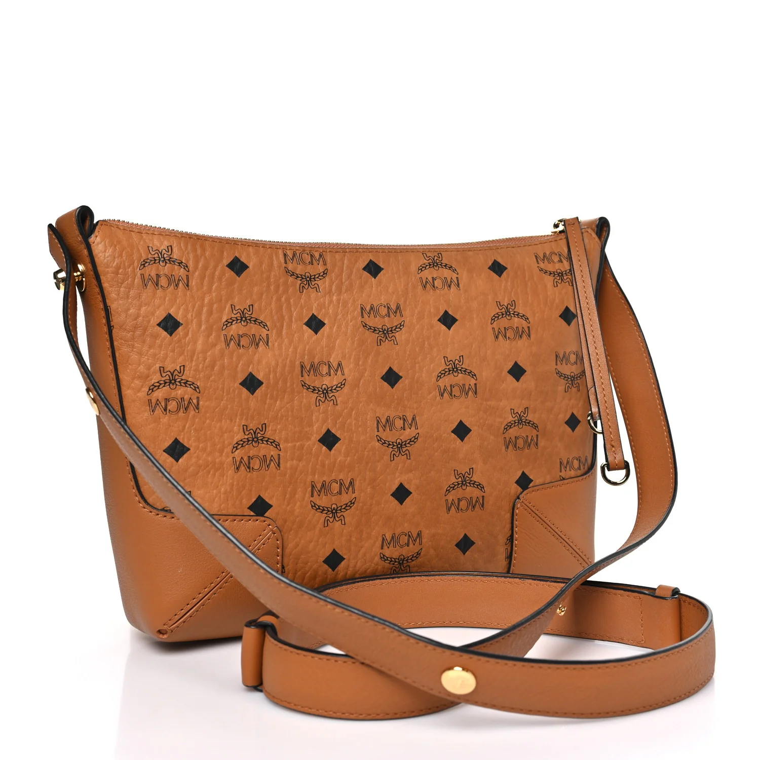 Visetos Small Klara Hobo Cognac - Image 3