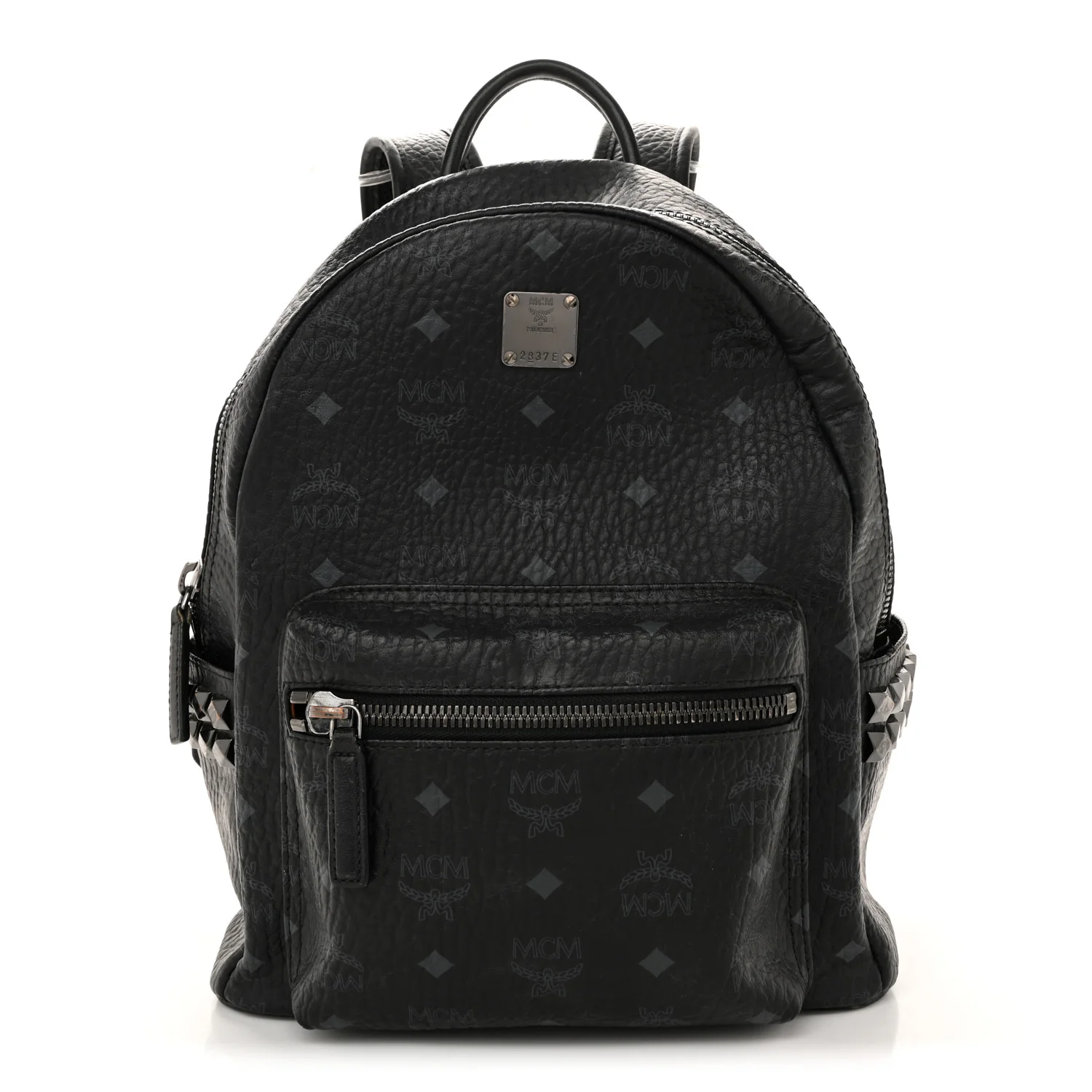 Visetos Small Side Stud Stark Backpack Black
