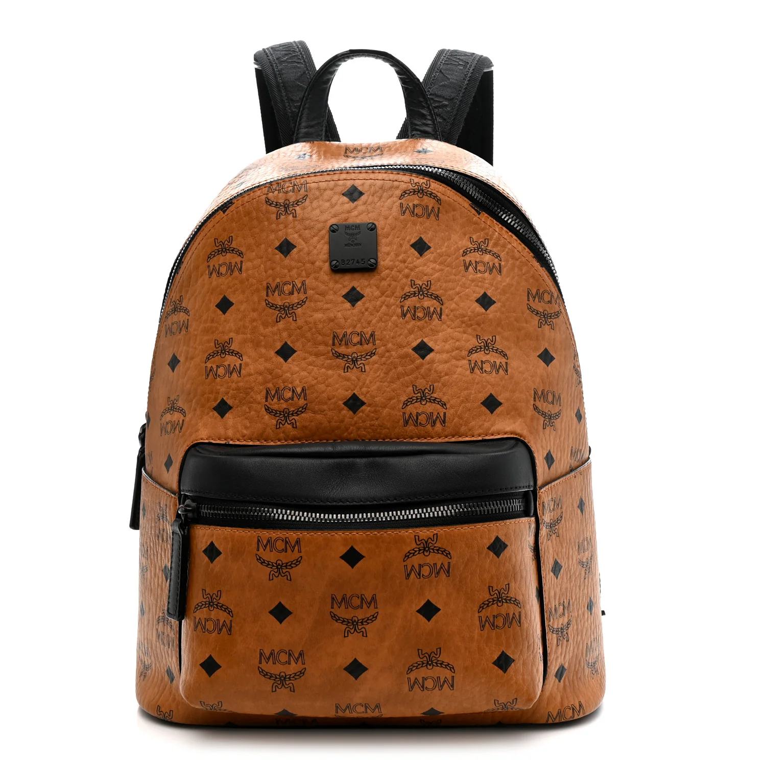Visetos Small Stark Backpack Cognac Black