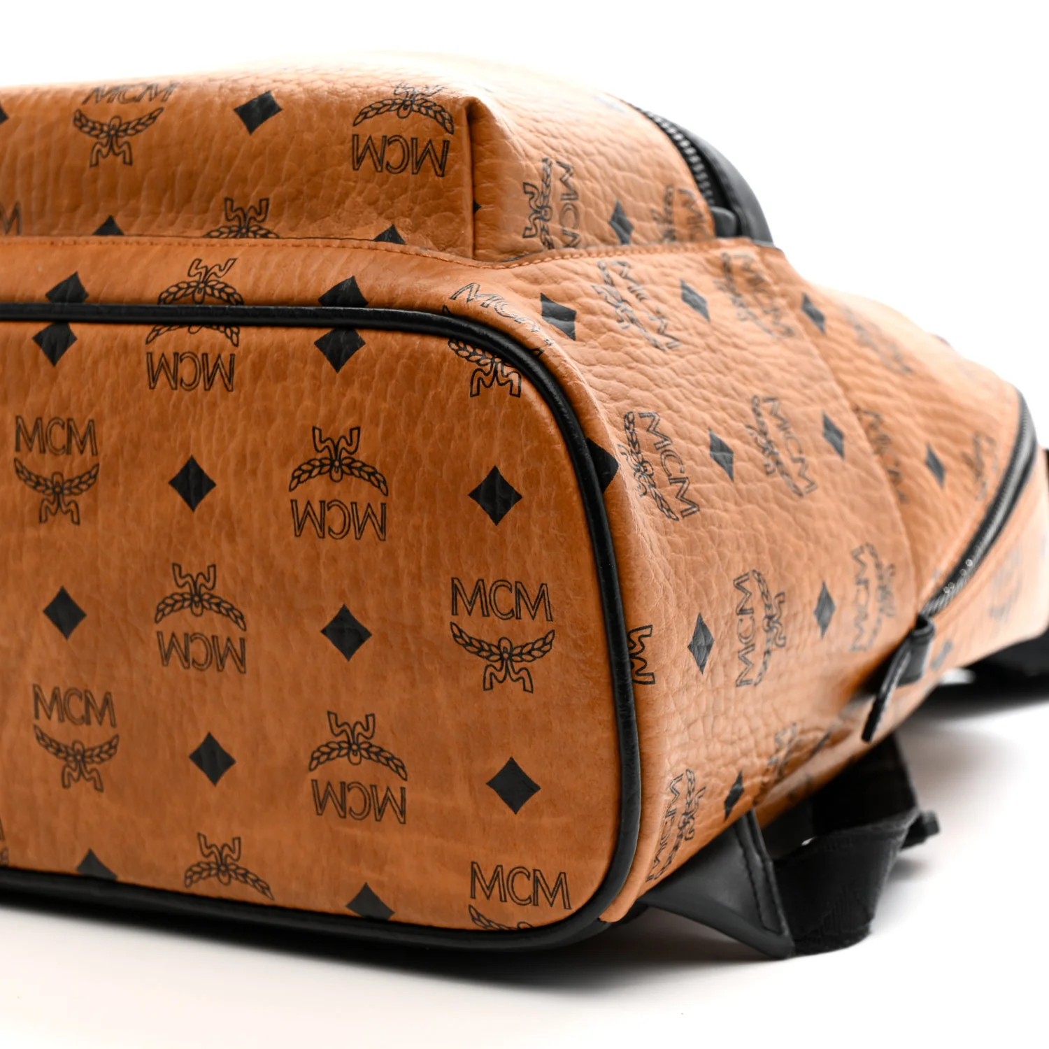 Visetos Small Stark Backpack Cognac Black - Image 17