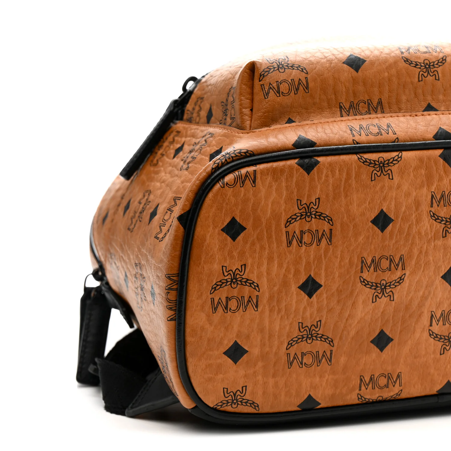 Visetos Small Stark Backpack Cognac Black - Image 18