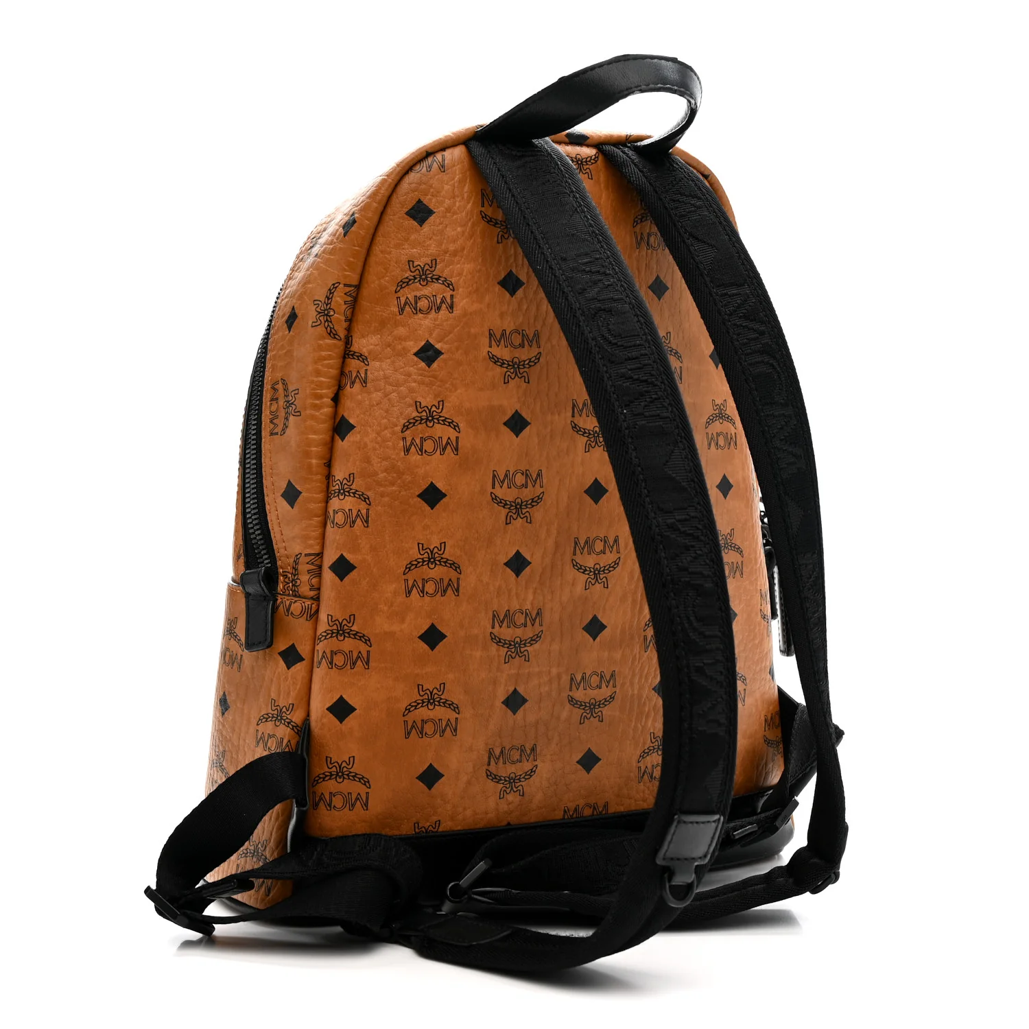Visetos Small Stark Backpack Cognac Black - Image 5