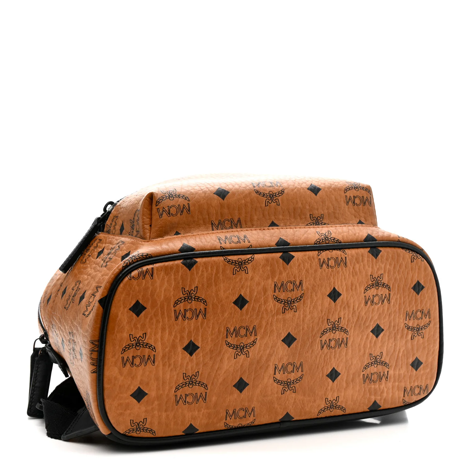Visetos Small Stark Backpack Cognac Black - Image 7