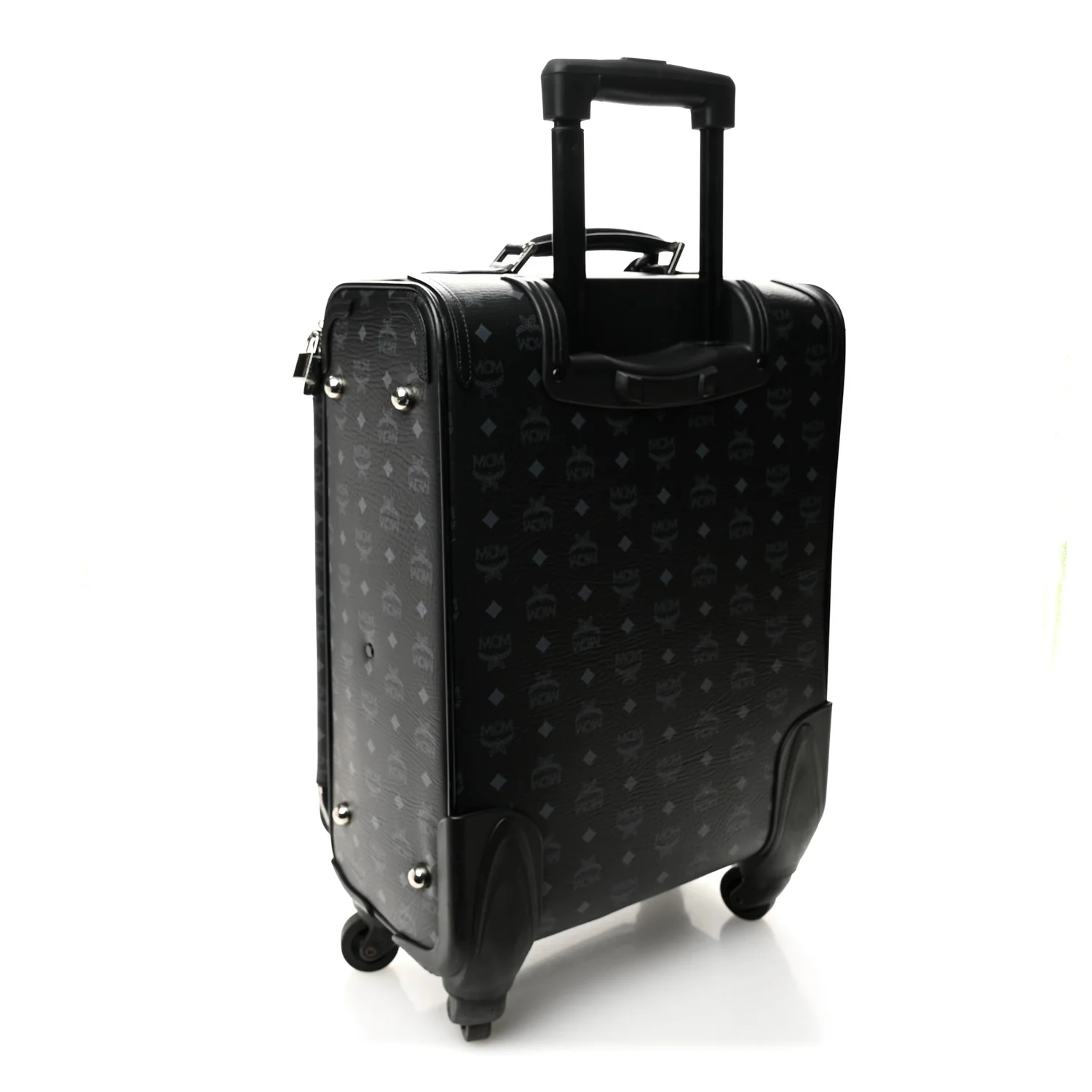 Visetos Small Traveler Trolley Whelled Suitcase Black - Image 2