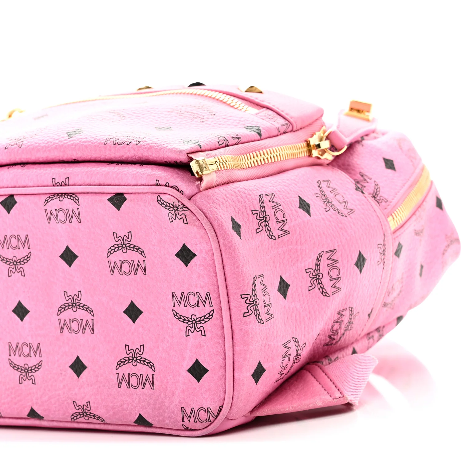 Visetos Studded Small Dual Stark Backpack Pink - Image 10
