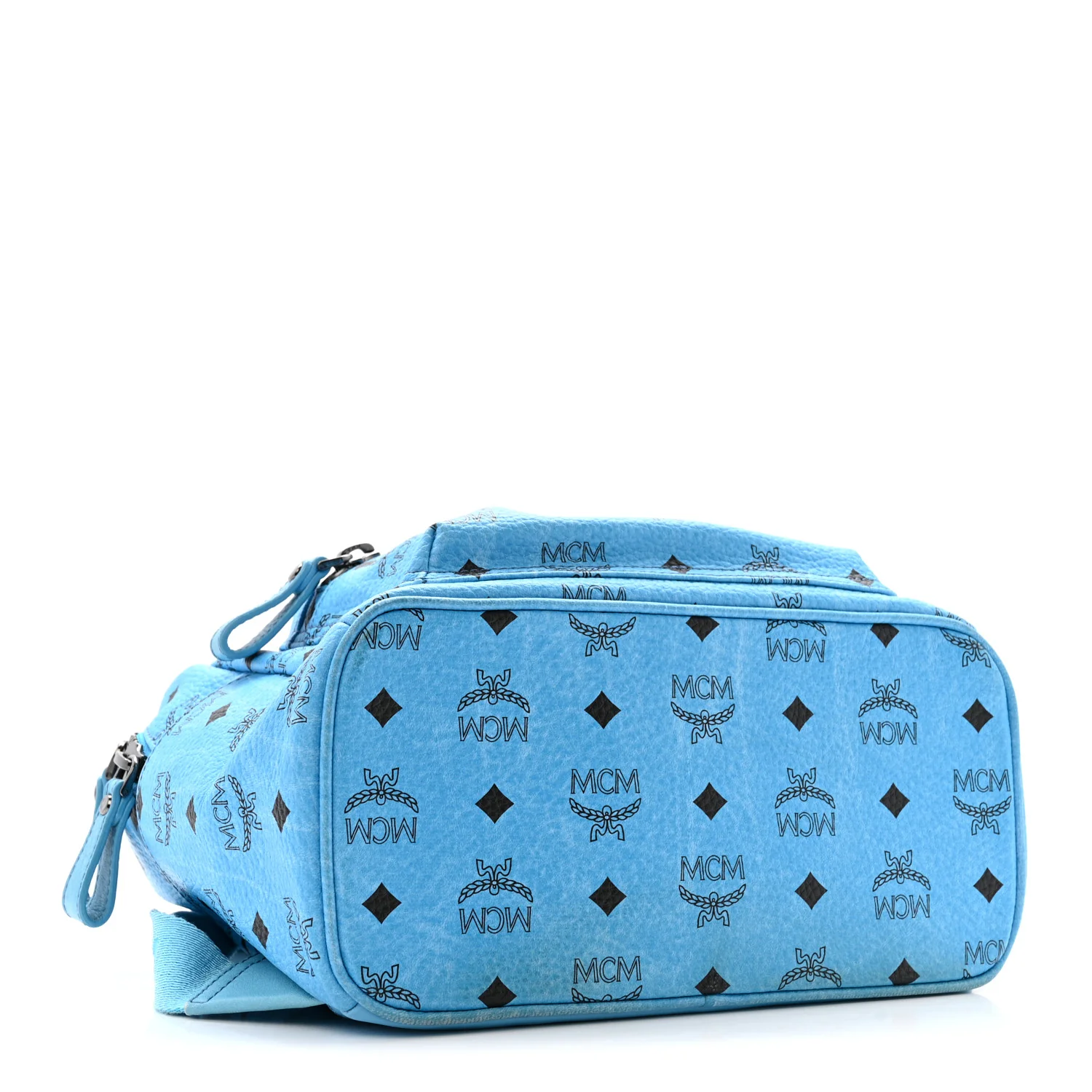 Visetos Studded Small Stark Backpack Blue - Image 4