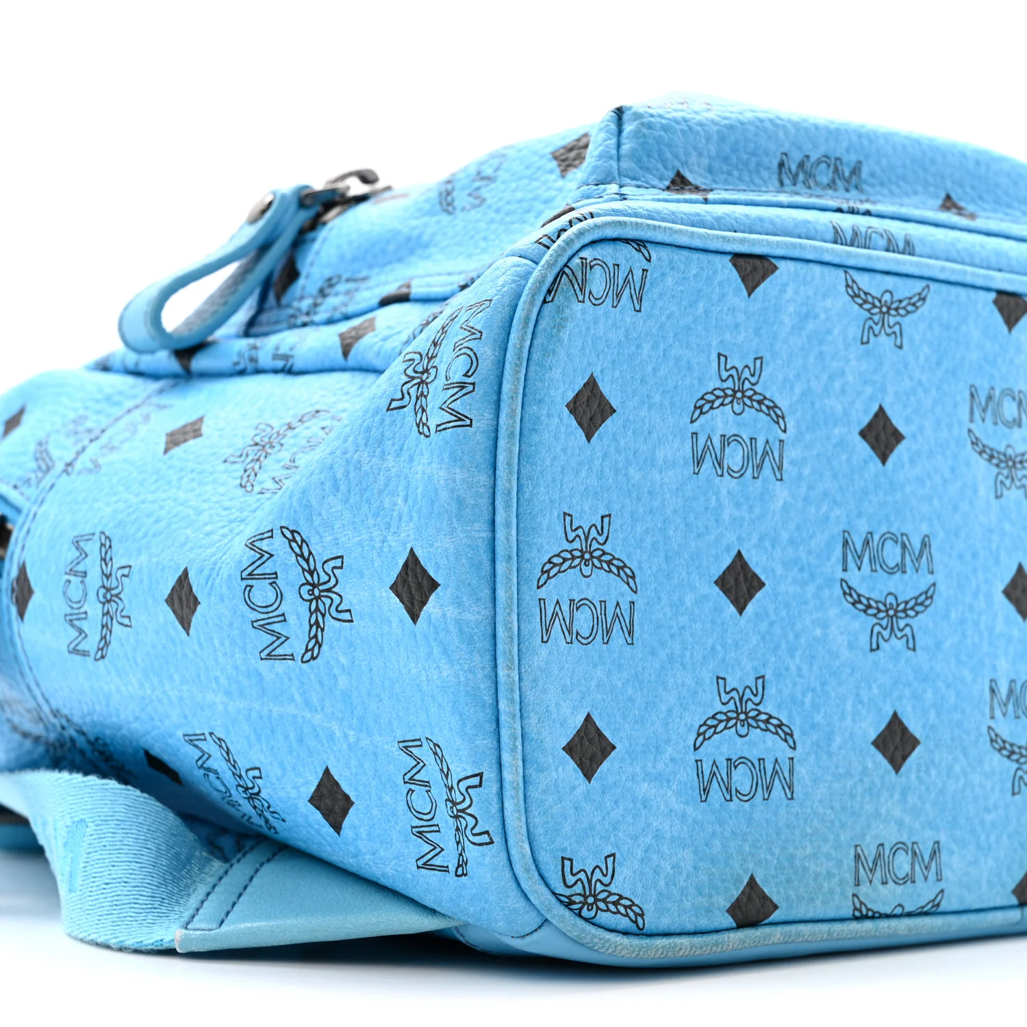 Visetos Studded Small Stark Backpack Blue - Image 9
