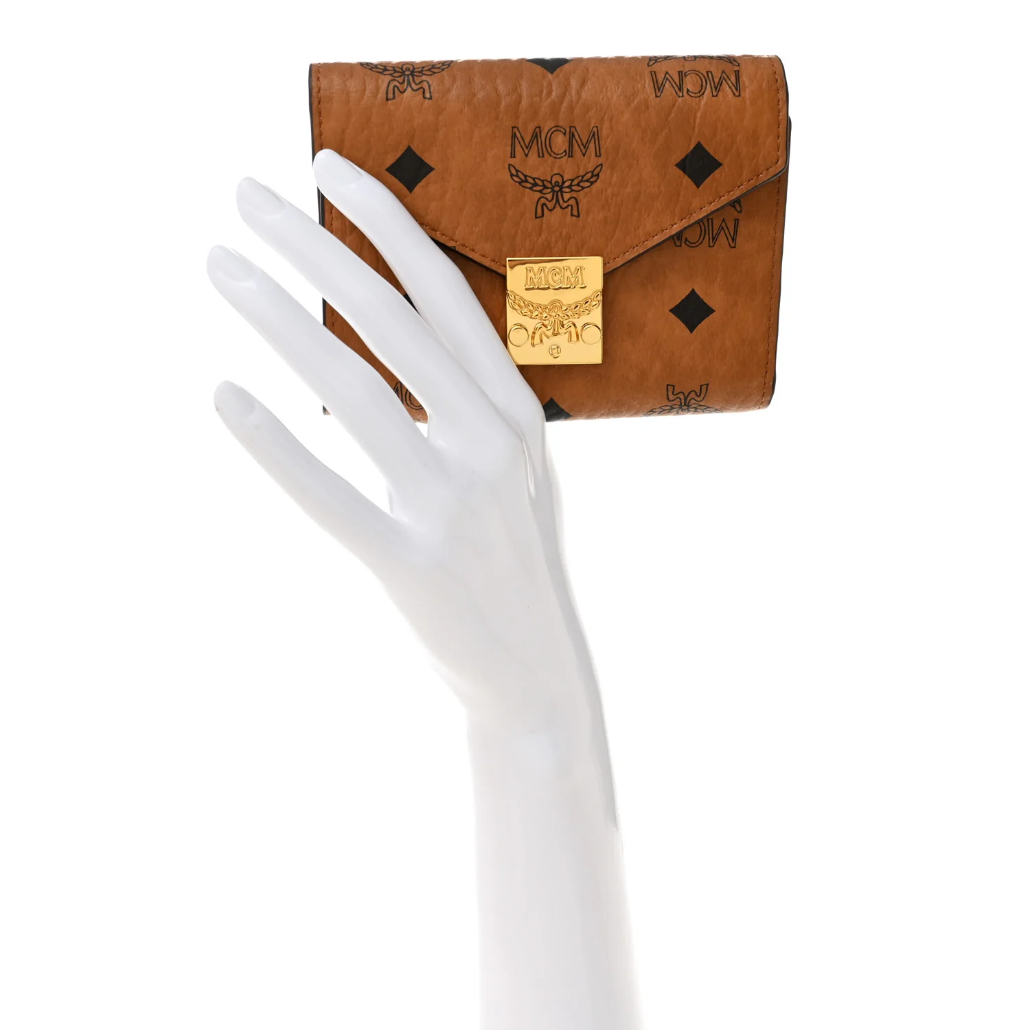Visetos Trifold Tracy Wallet Cognac - Image 2