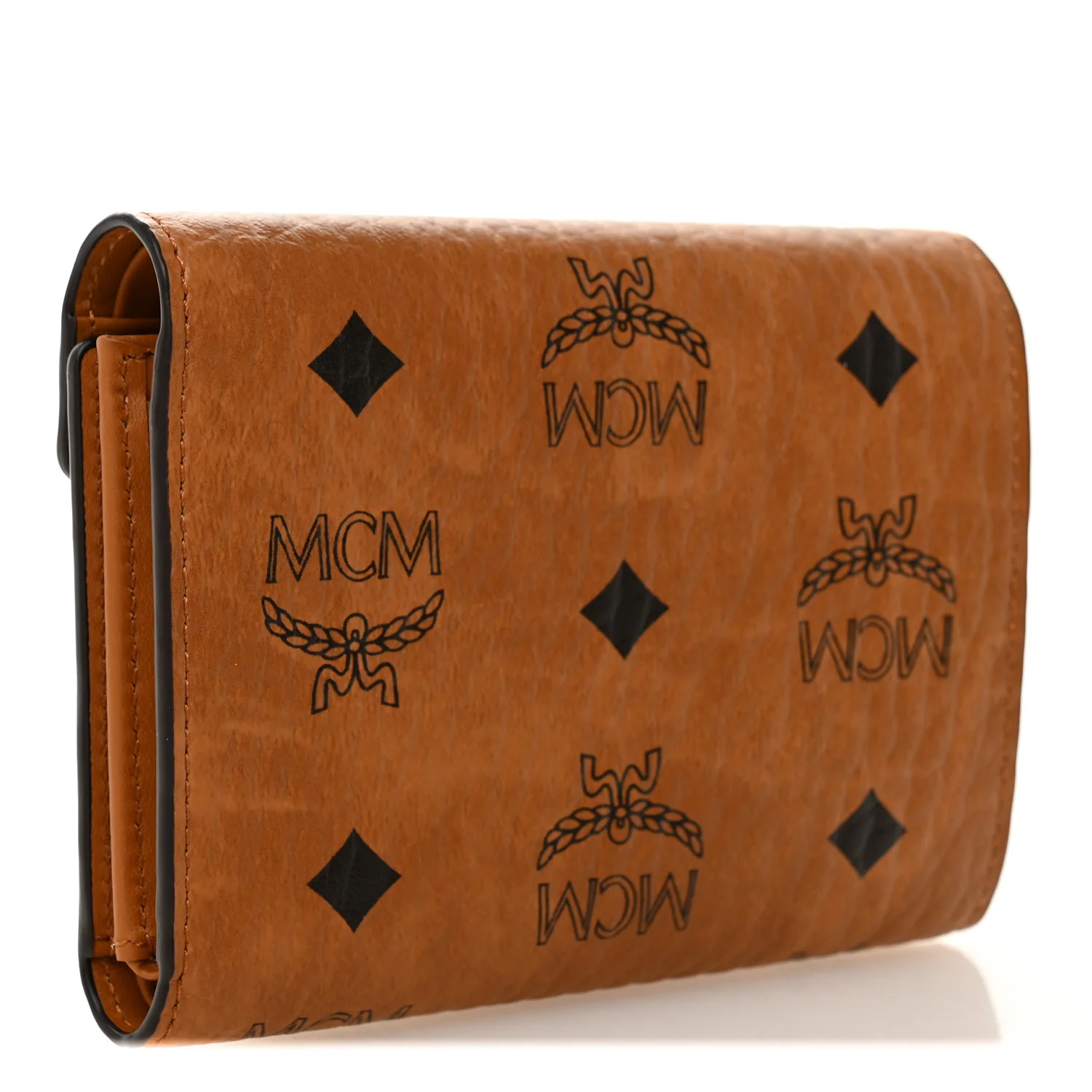 Visetos Trifold Tracy Wallet Cognac - Image 3