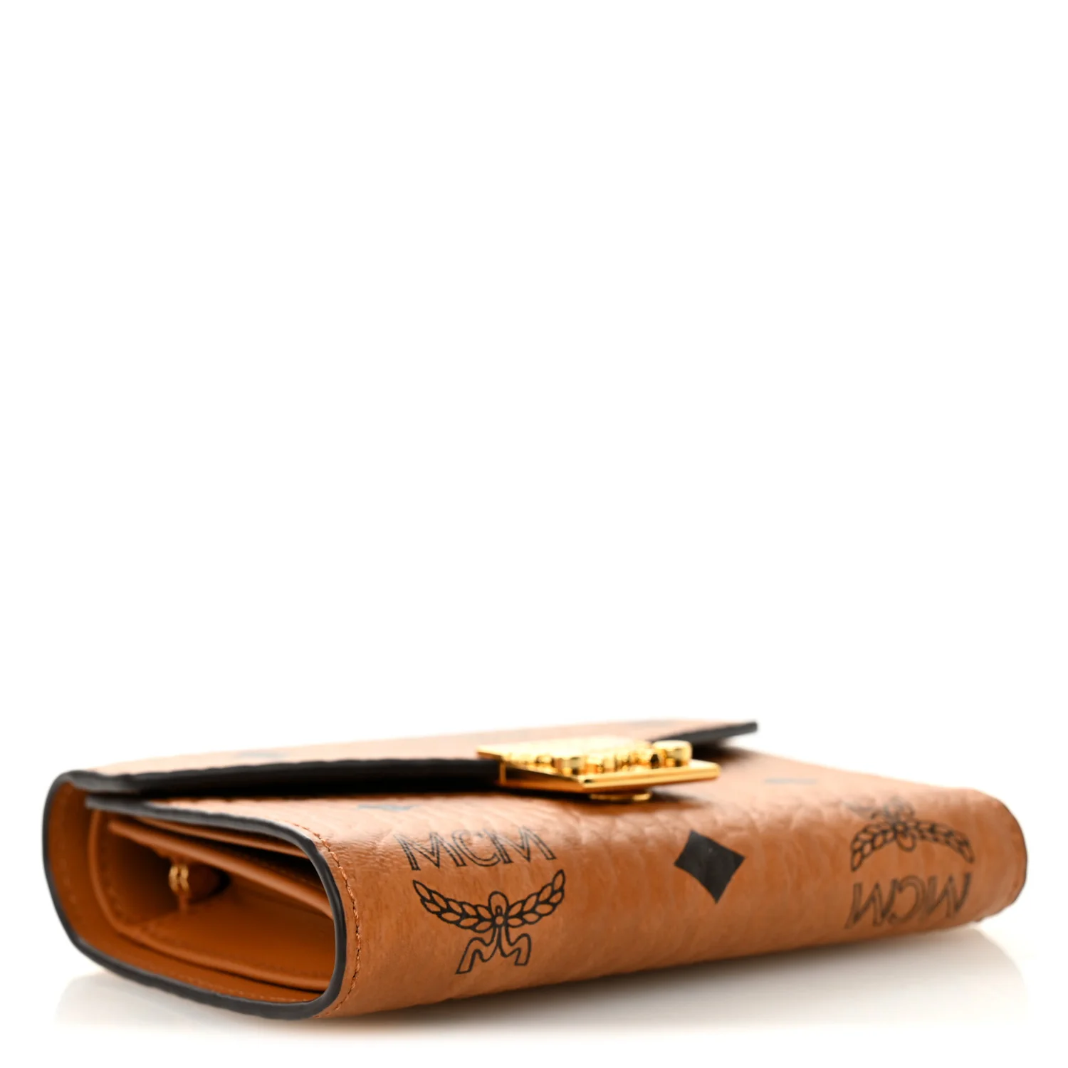 Visetos Trifold Tracy Wallet Cognac - Image 4