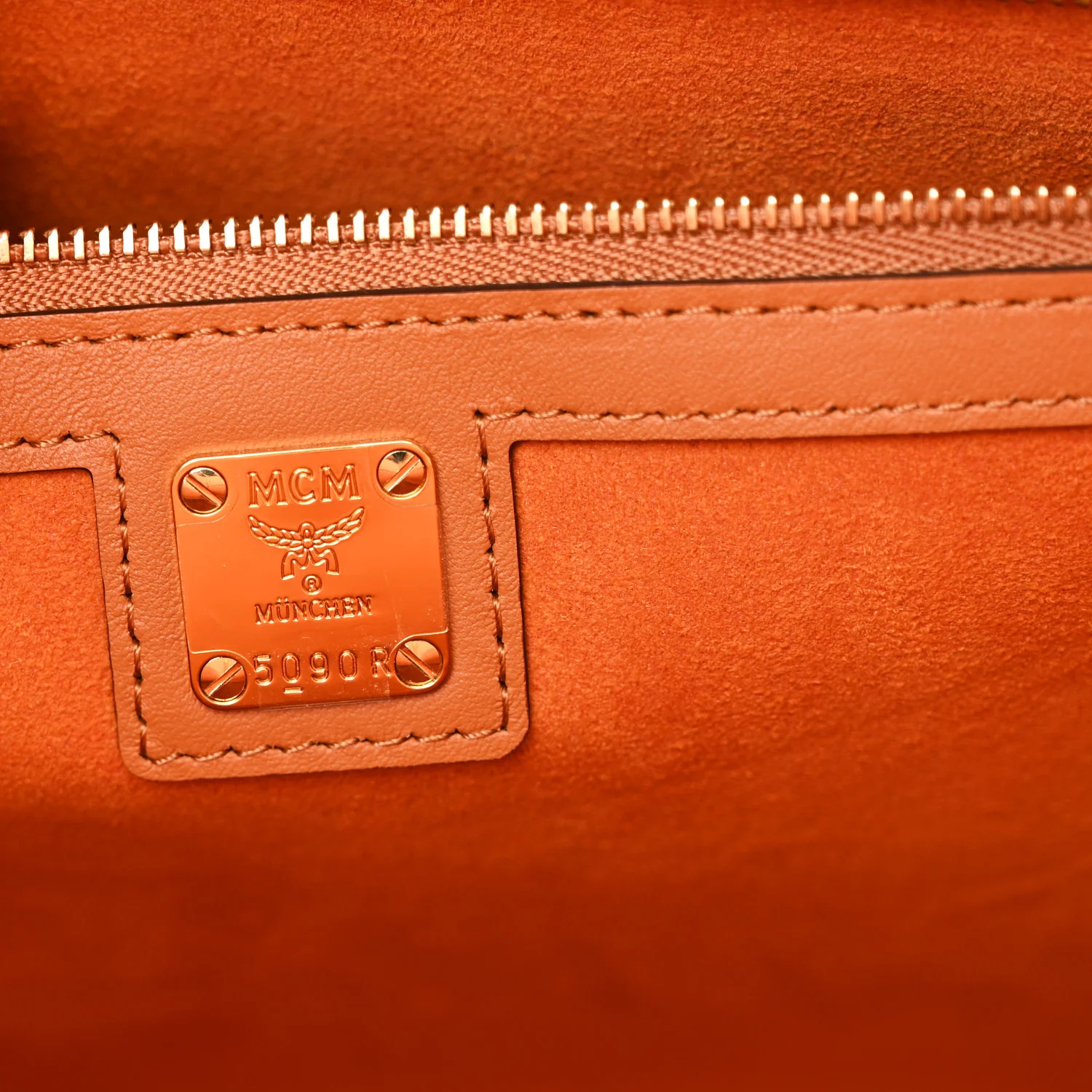 Visetos X-Large Munchen Tote Cognac - Image 8