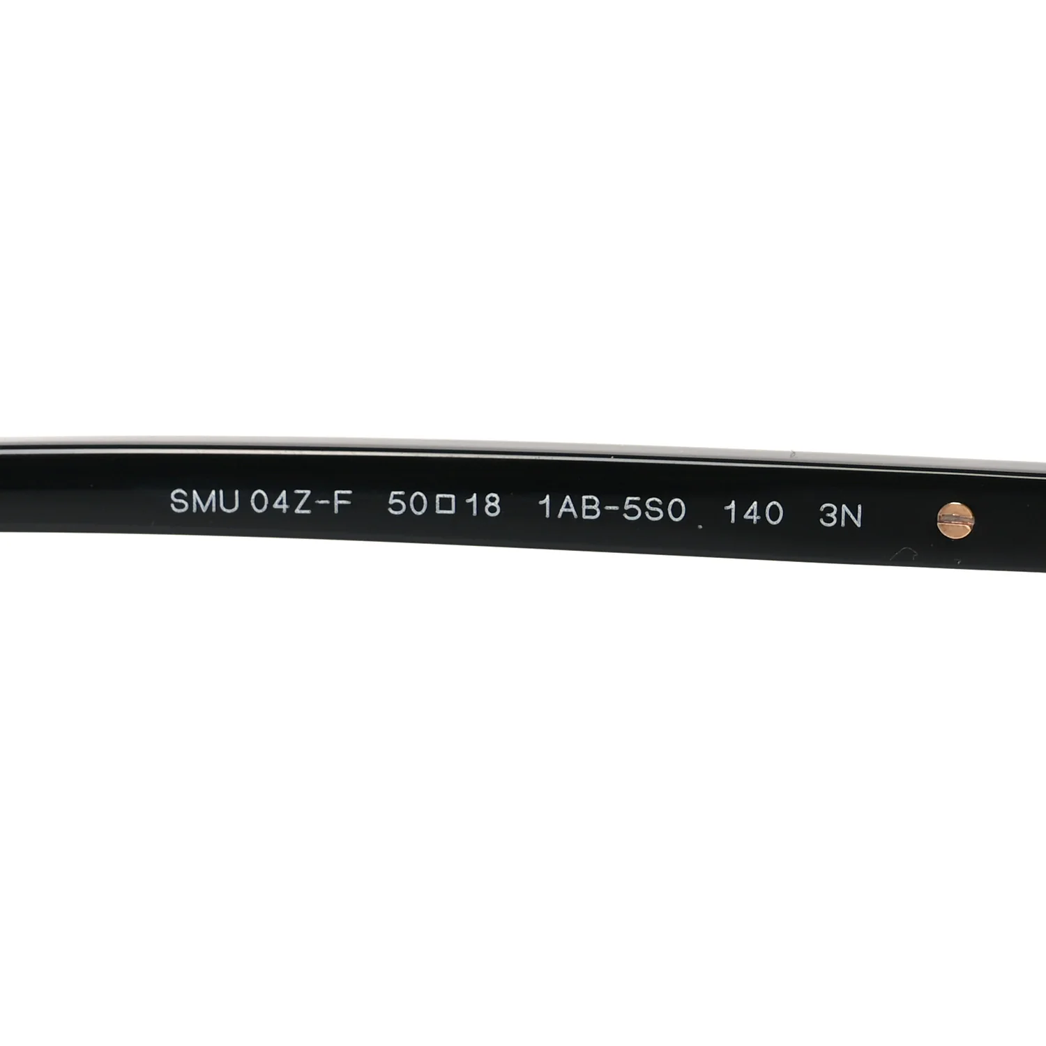 Acetate Oval Regard Sunglasses SMU04Z Black - Image 6