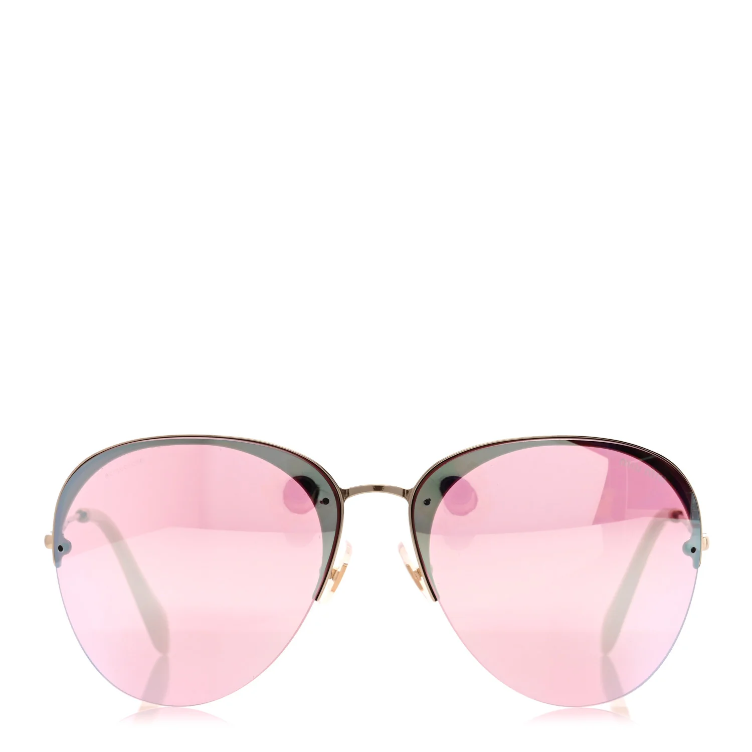 Aviator Sunglasses SMU53P Gold - Image 2