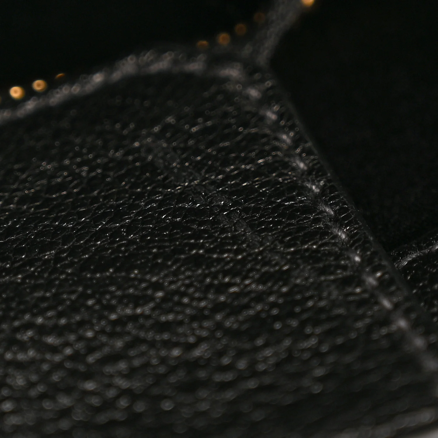 Calfskin Madras Shoulder Bag Black - Image 11