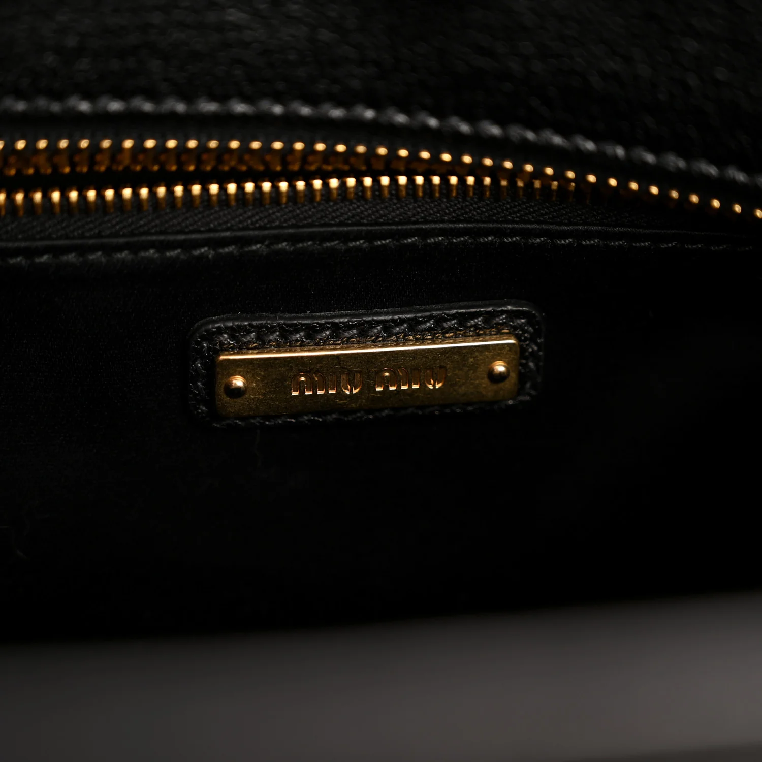 Calfskin Madras Shoulder Bag Black - Image 6