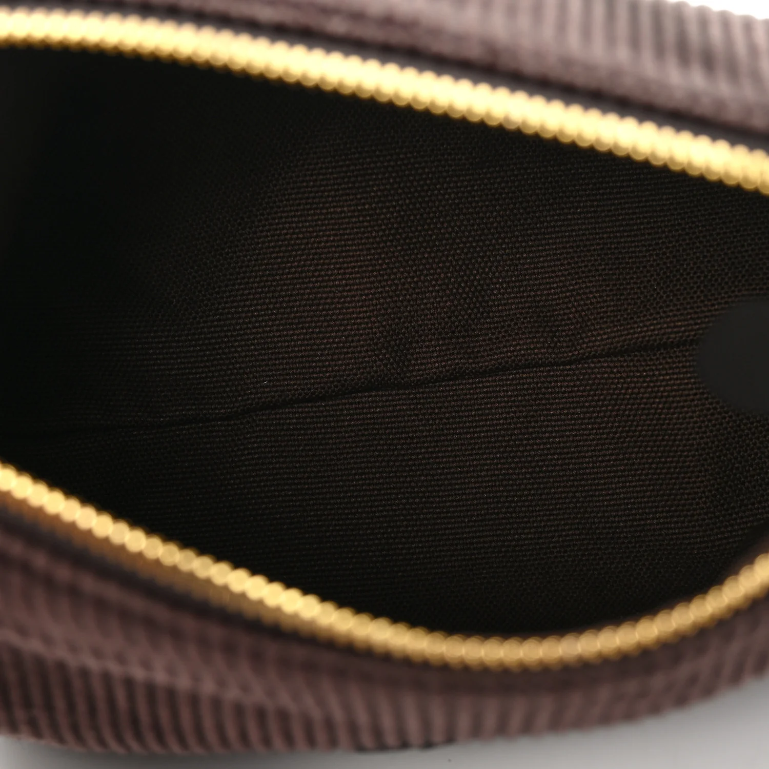Corduroy Pouch Bag Ebony Baltic Blue - Image 5