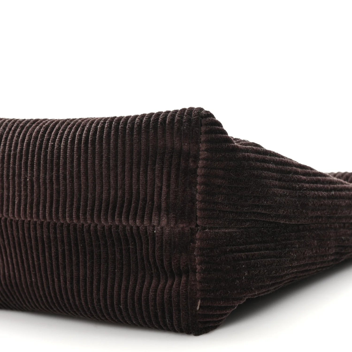Corduroy Pouch Bag Ebony Baltic Blue - Image 9