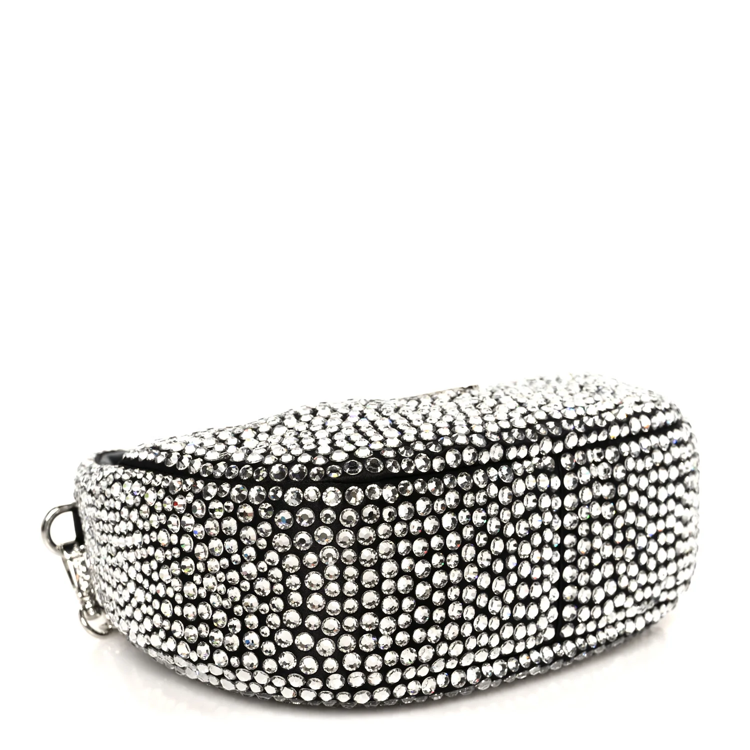 Crystal Silk Starlight Mini Wander Hobo Black - Image 4